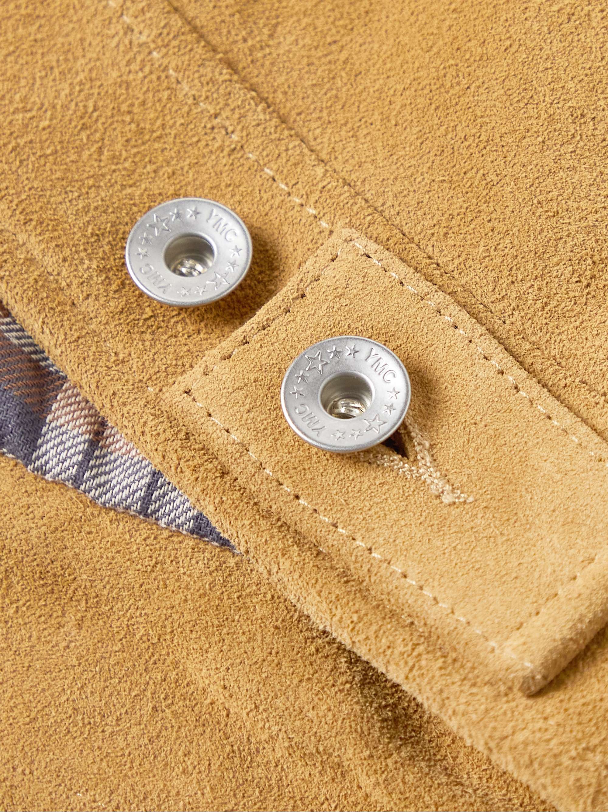 YMC Badlands Pintucked Suede Jacket