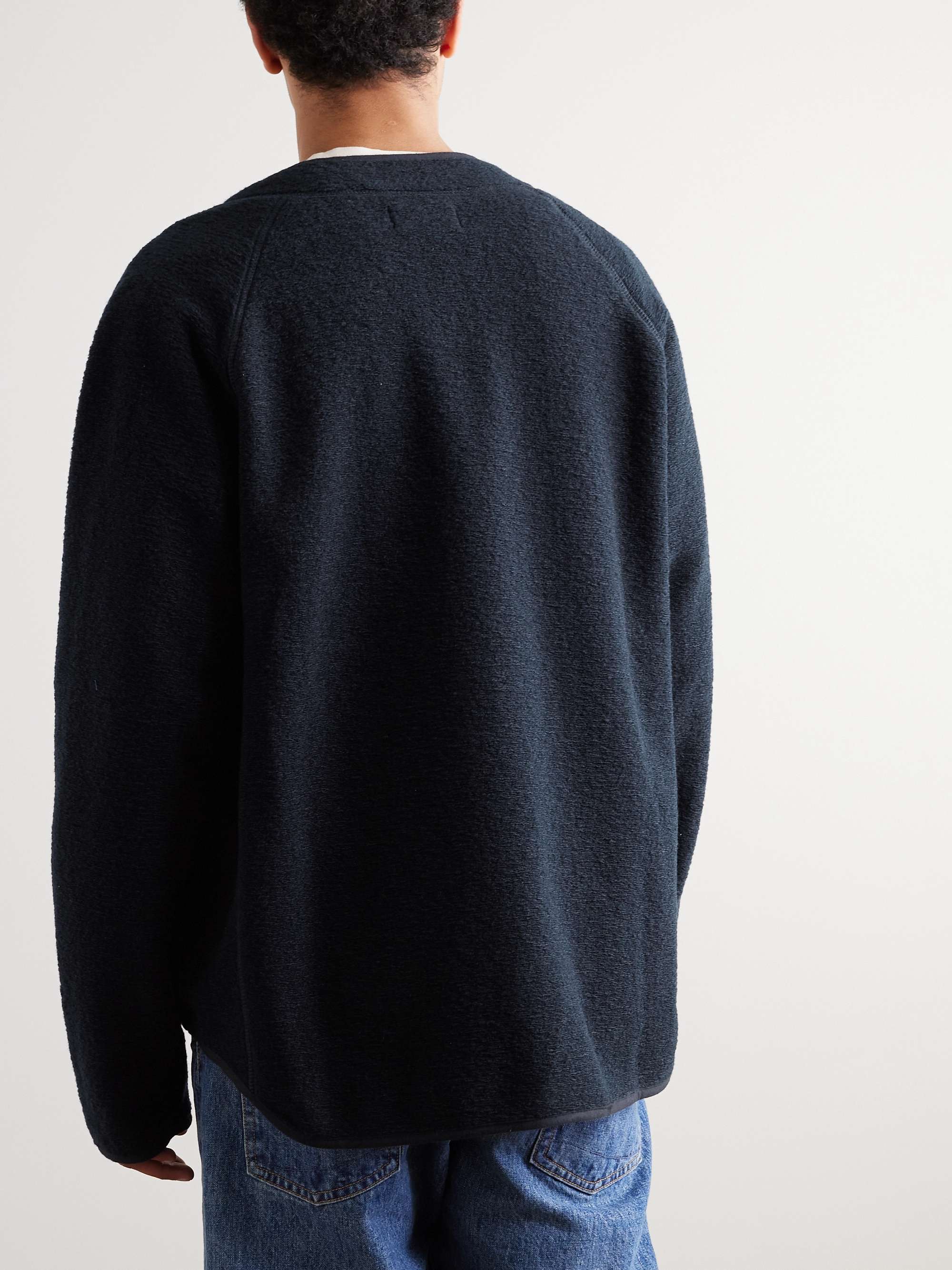 YMC Trippe Recycled-Fleece Zip-Up Jacket