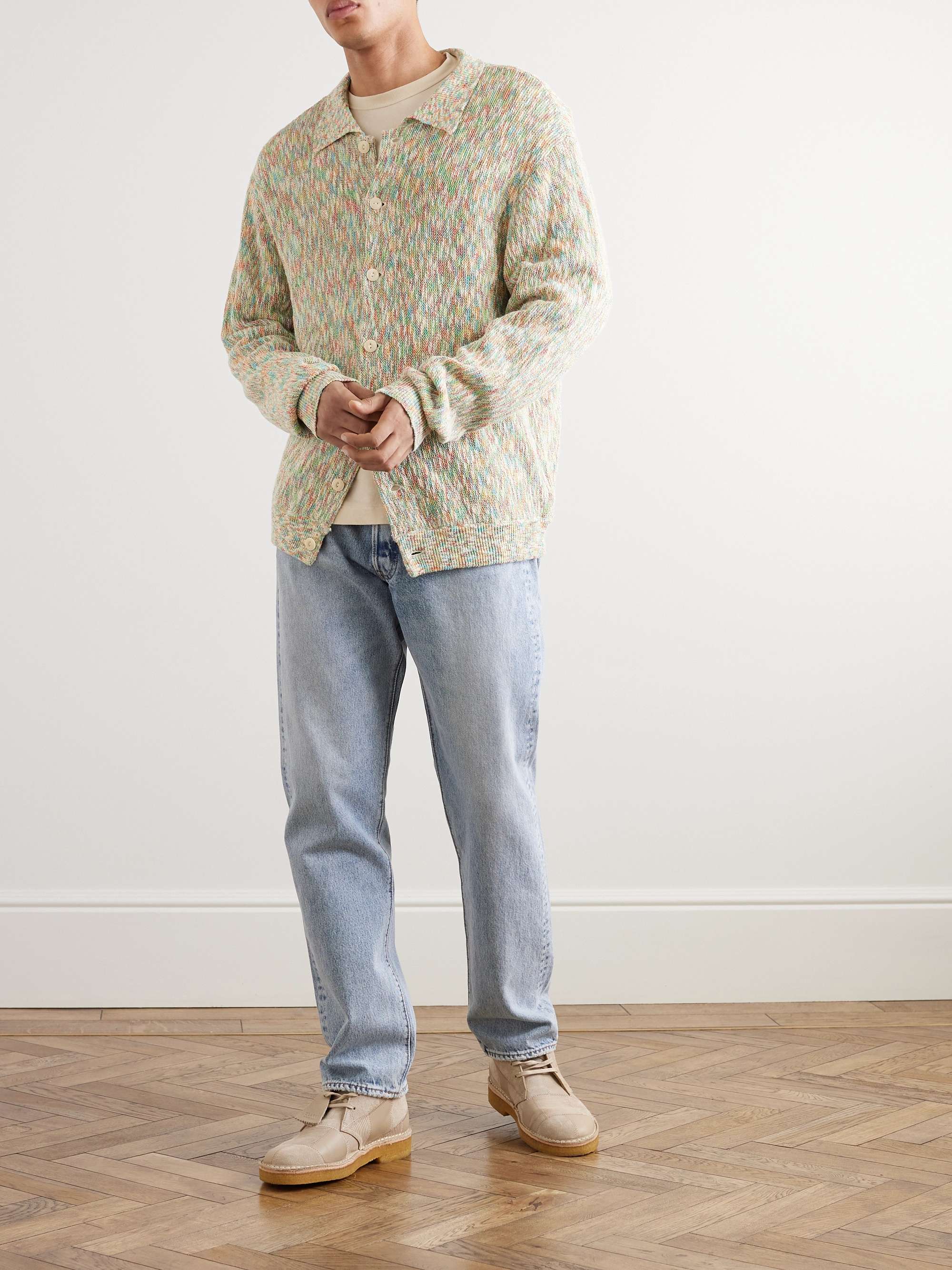 YMC Rat Pack Pima Cotton Cardigan