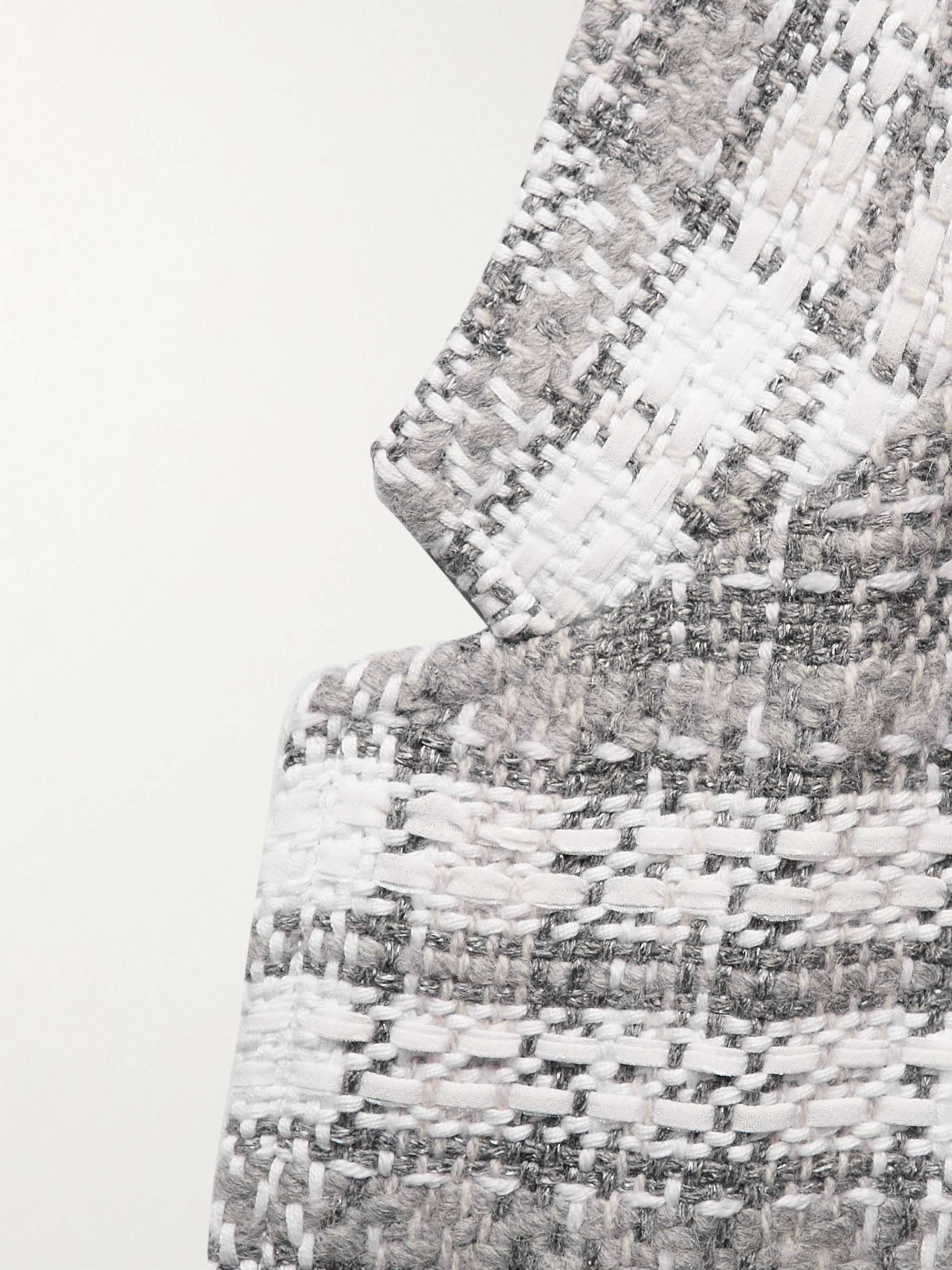 THOM BROWNE Checked Wool Blazer