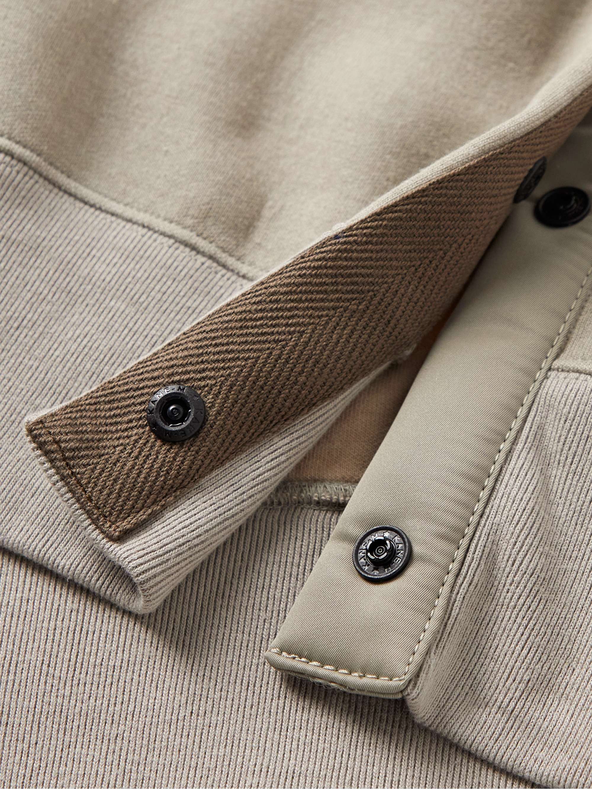 SACAI + Eric Haze Appliquéd Cotton-Blend Jersey Sweatshirt