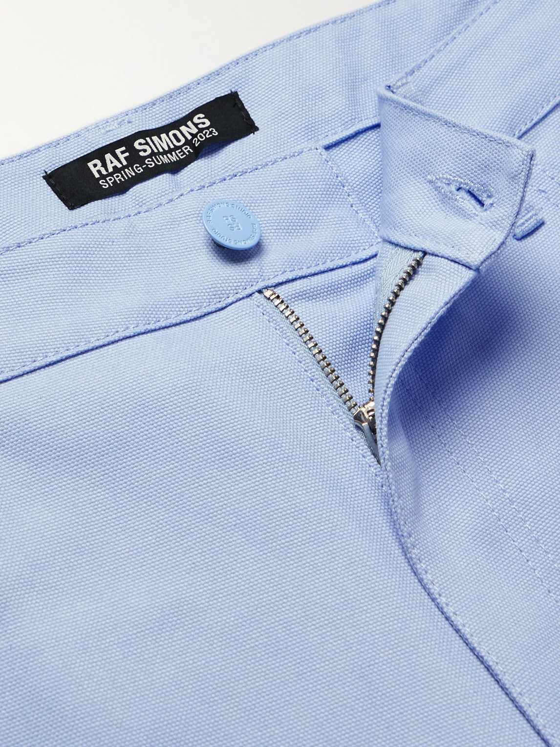 Workwear Straight-leg Jeans In Blue