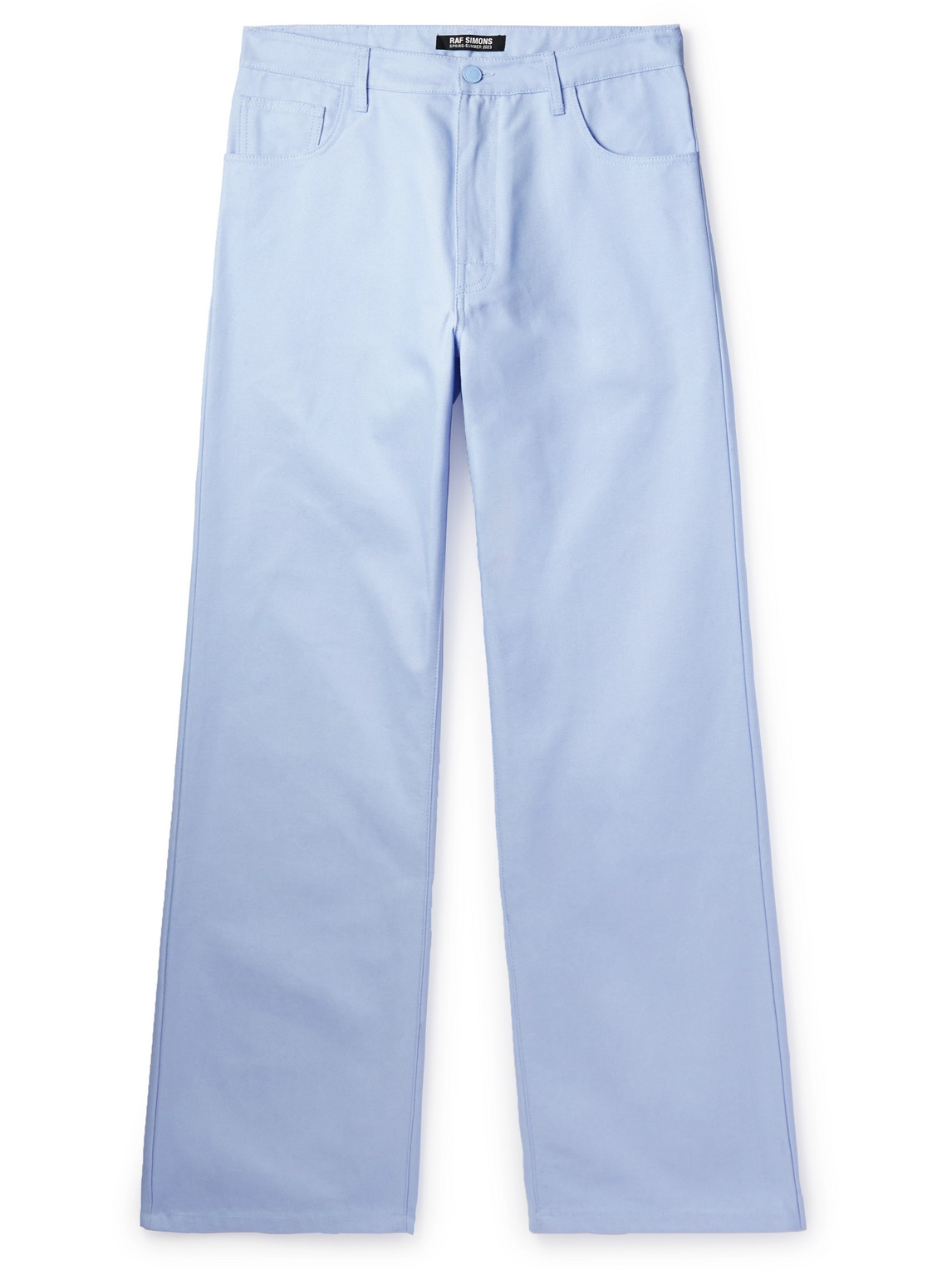 Workwear Straight-leg Jeans In Blue