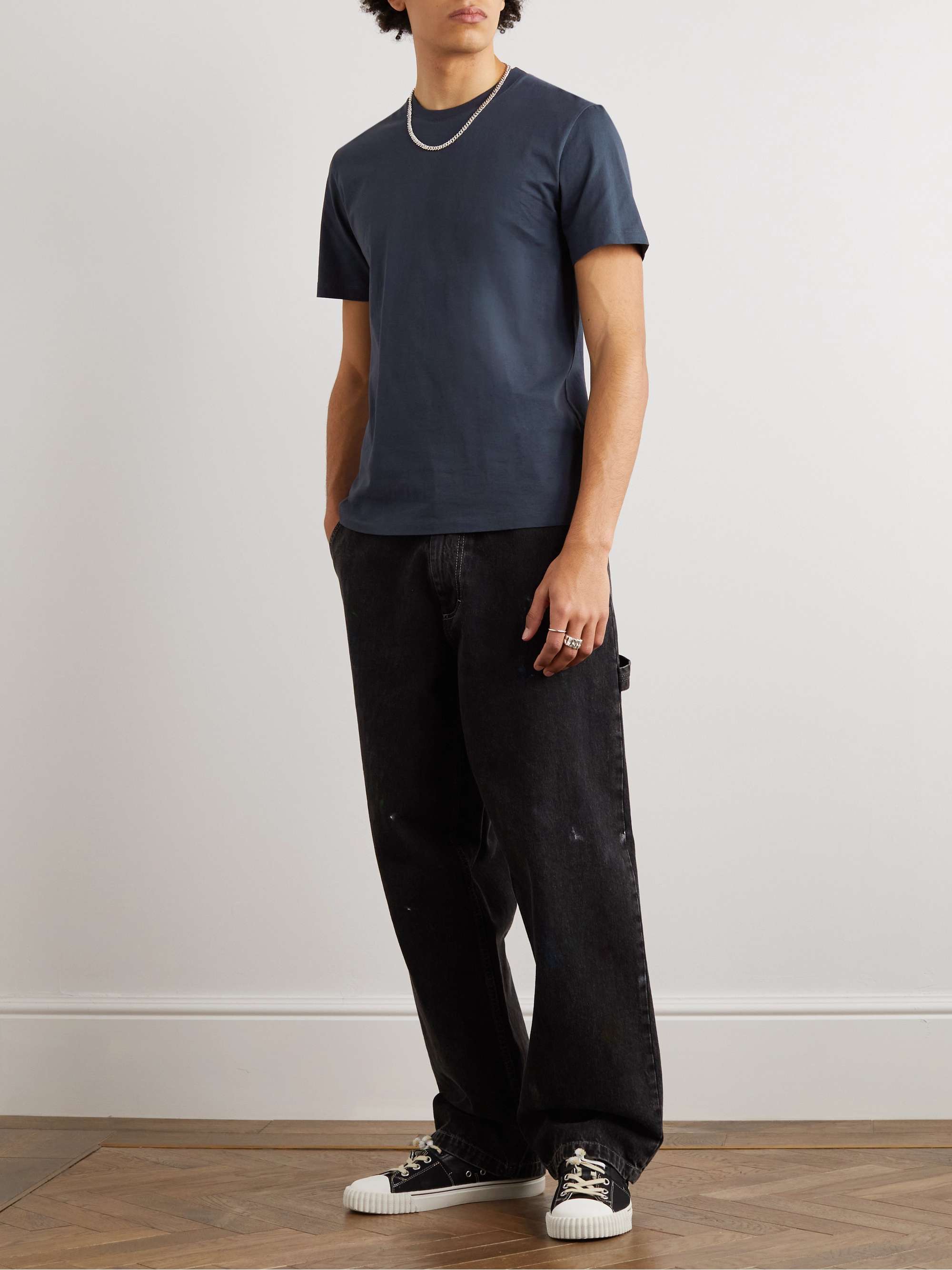 Three-Pack Cotton-Jersey T-Shirt