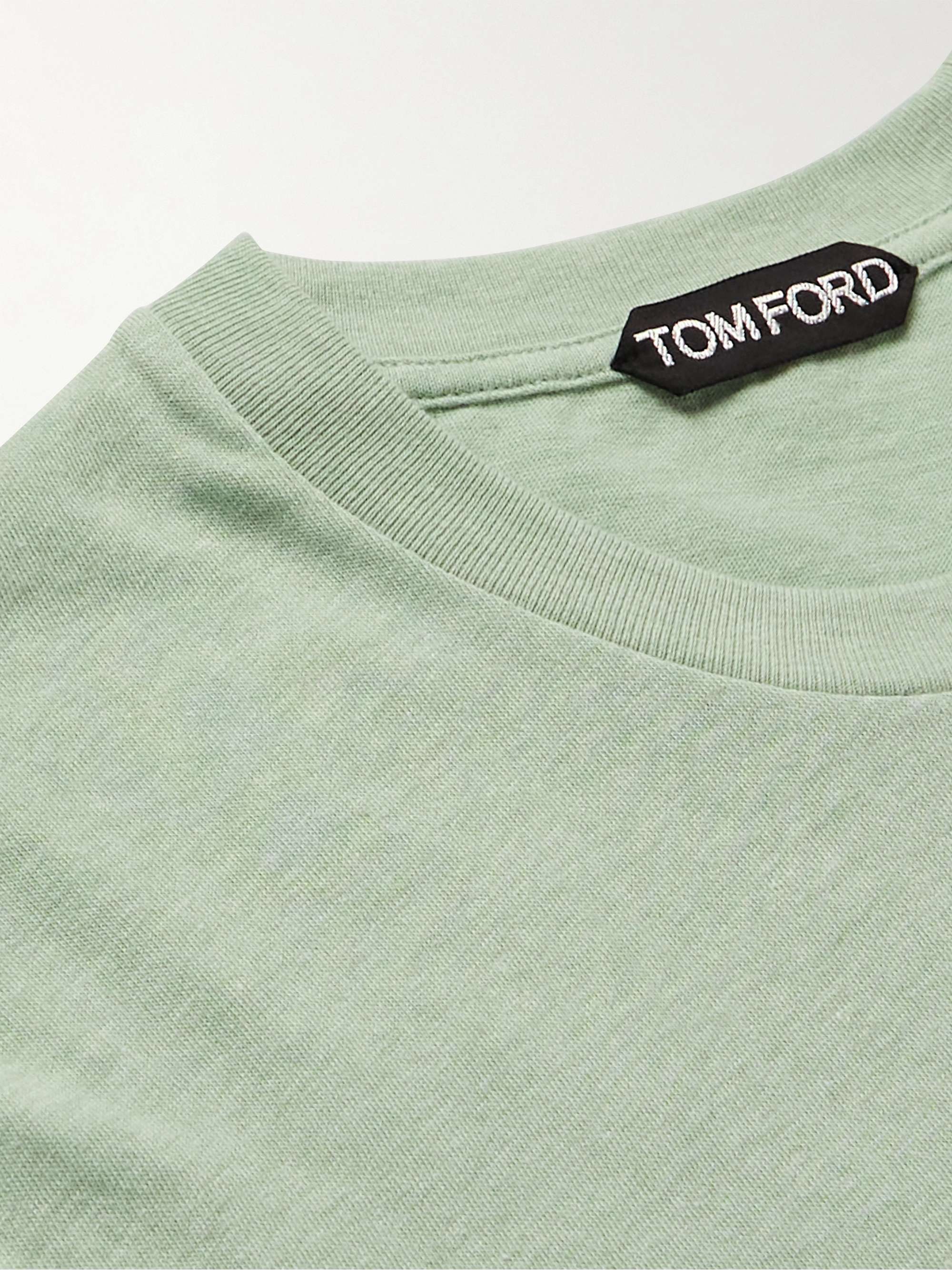 TOM FORD Cotton-Blend Jersey T-Shirt