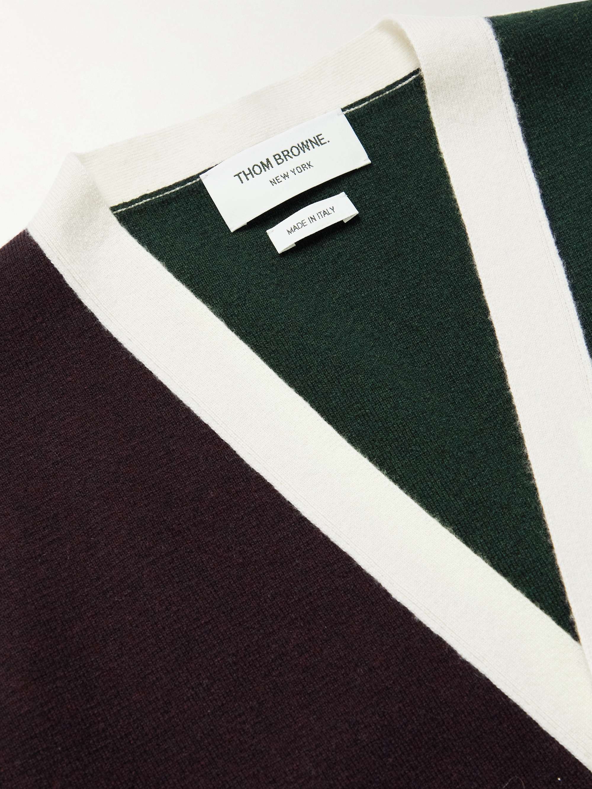 THOM BROWNE Cashmere Cardigan