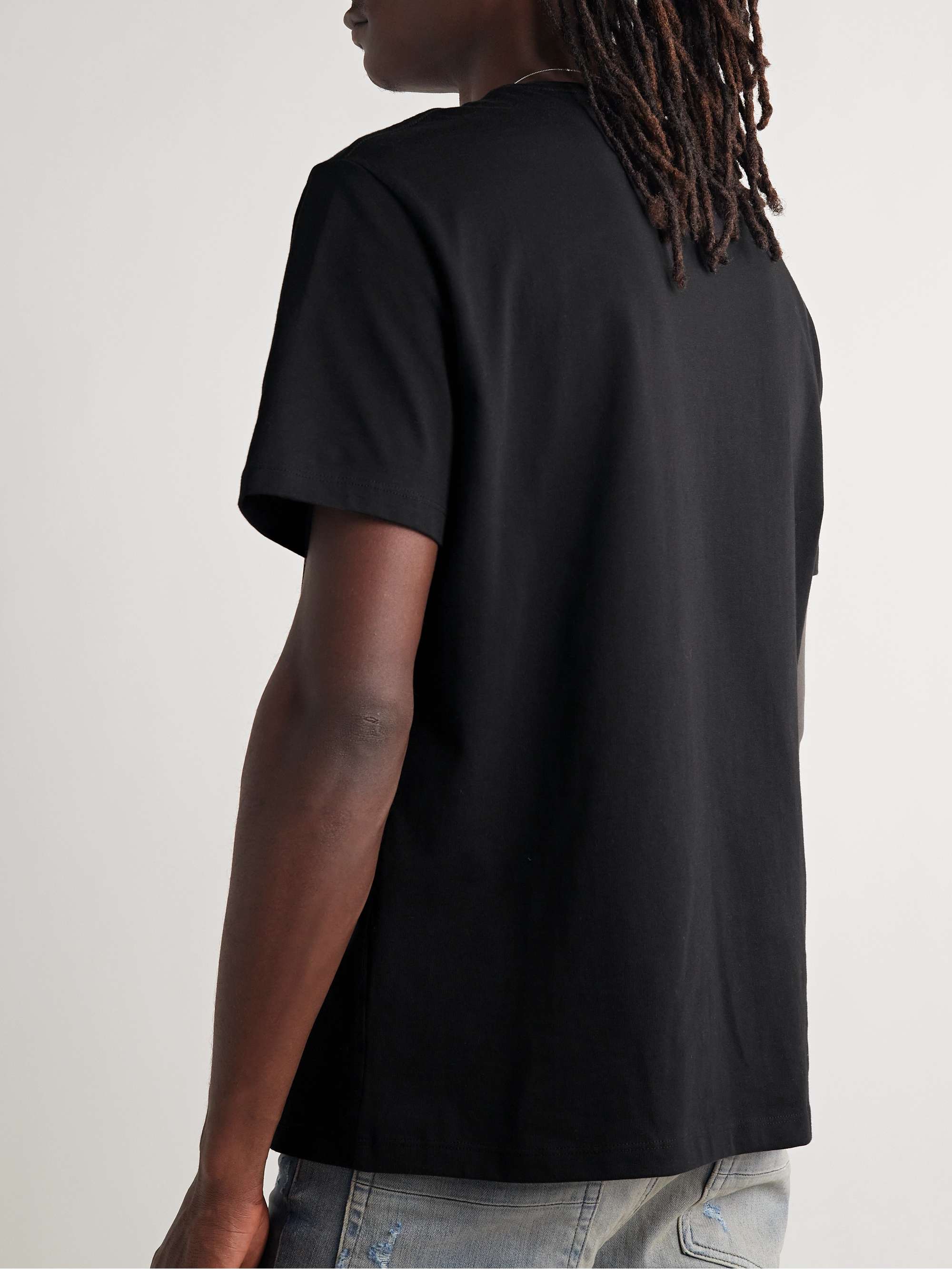 AMIRI Logo-Print Cotton-Jersey T-Shirt