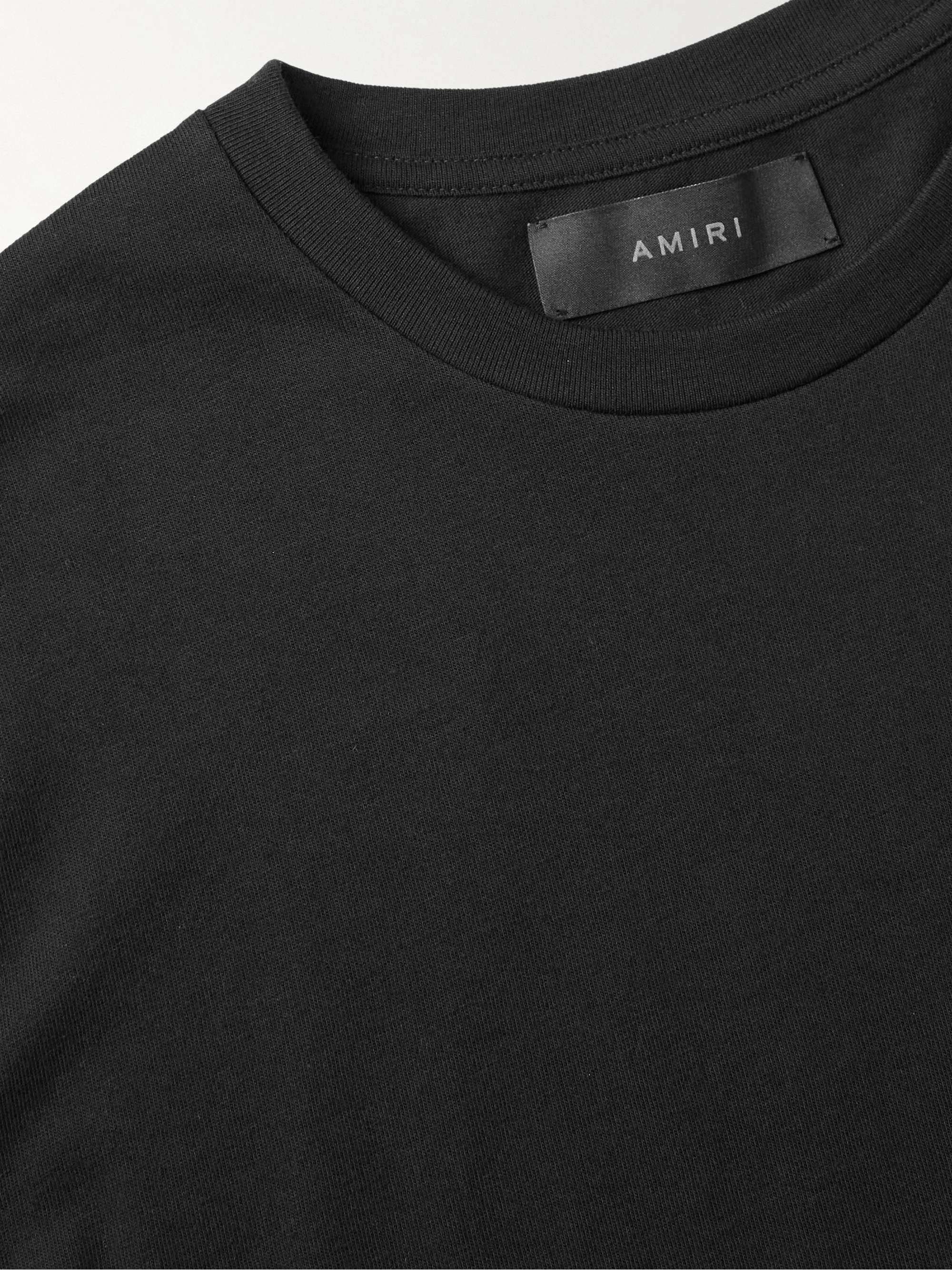 AMIRI Logo-Print Cotton-Jersey T-Shirt