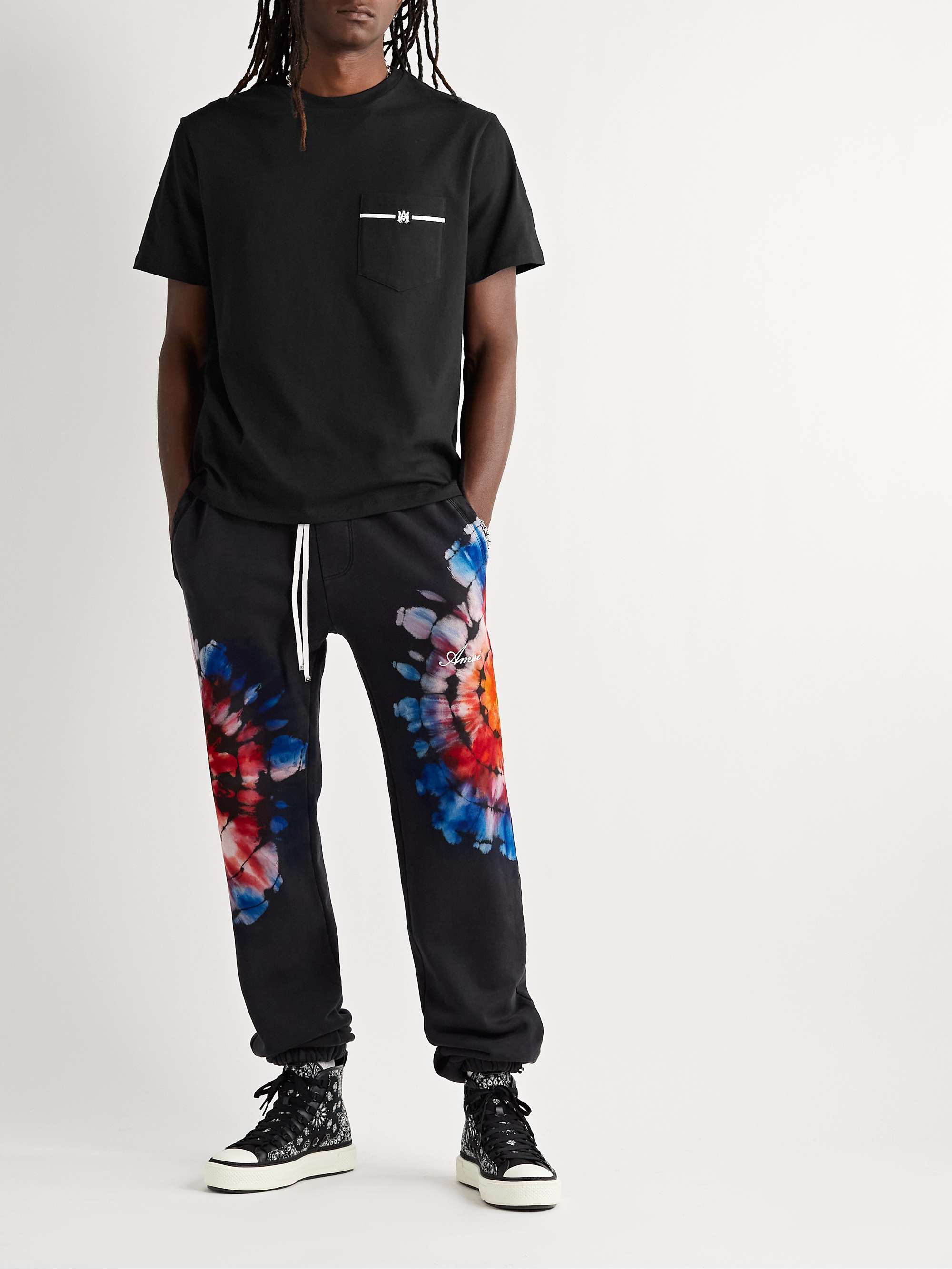 AMIRI Logo-Print Cotton-Jersey T-Shirt