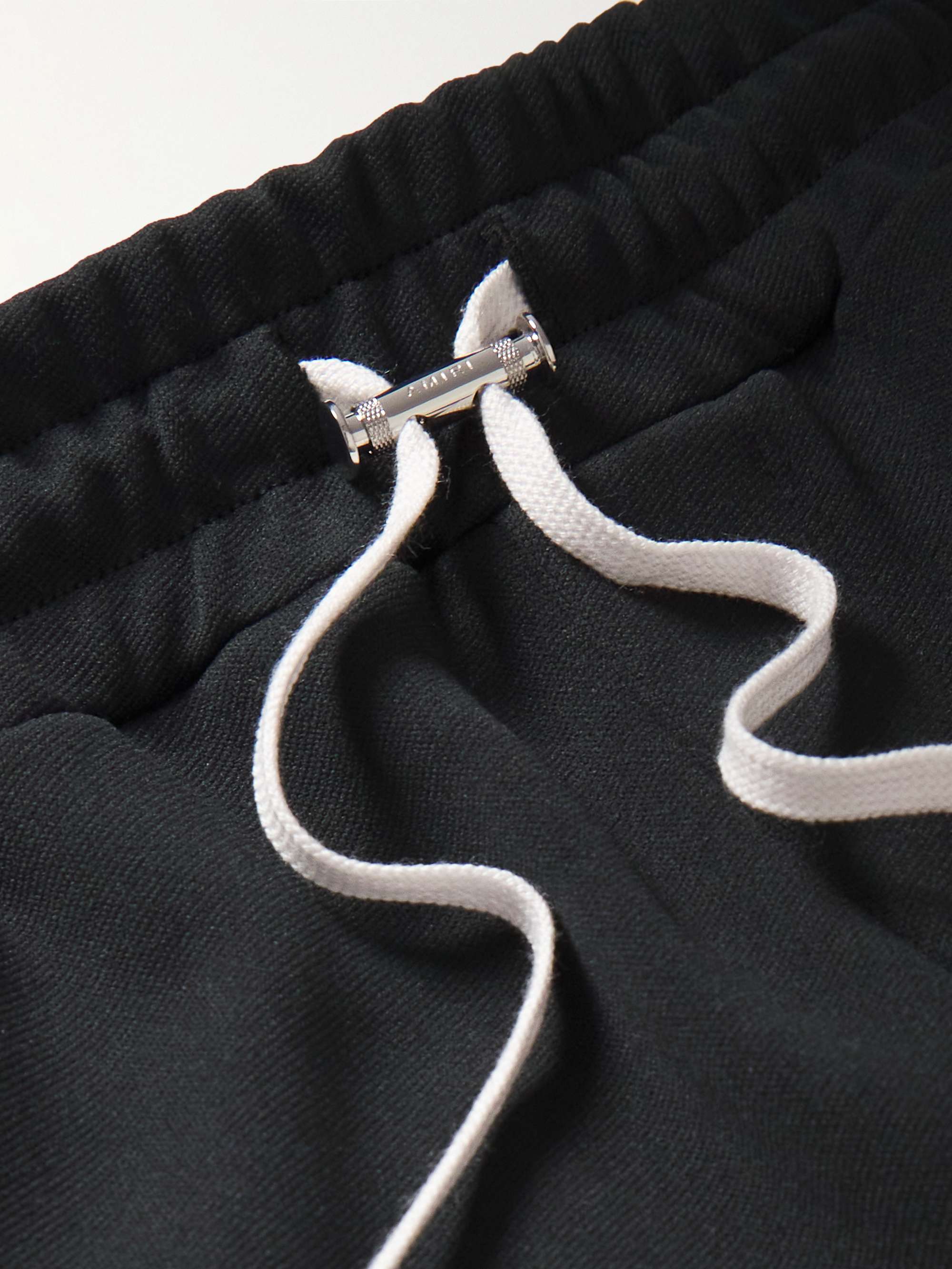 AMIRI Always On Point Wide-Leg Stretch-Cotton Jersey Track Pants