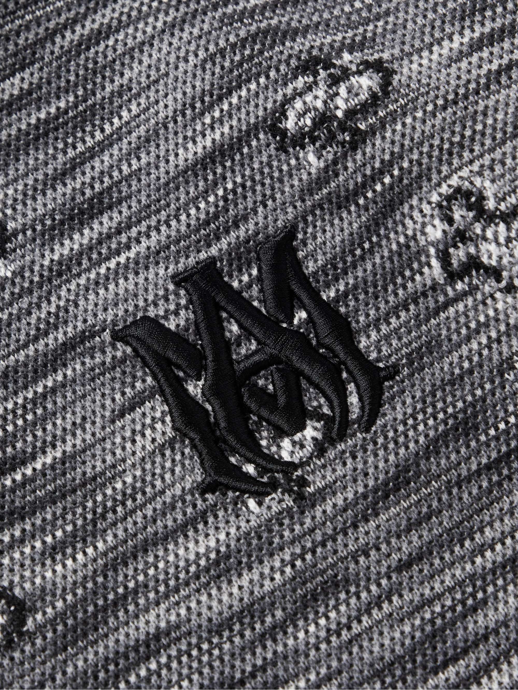 AMIRI Space-Dyed Bandana-Jacquard Cotton Hoodie