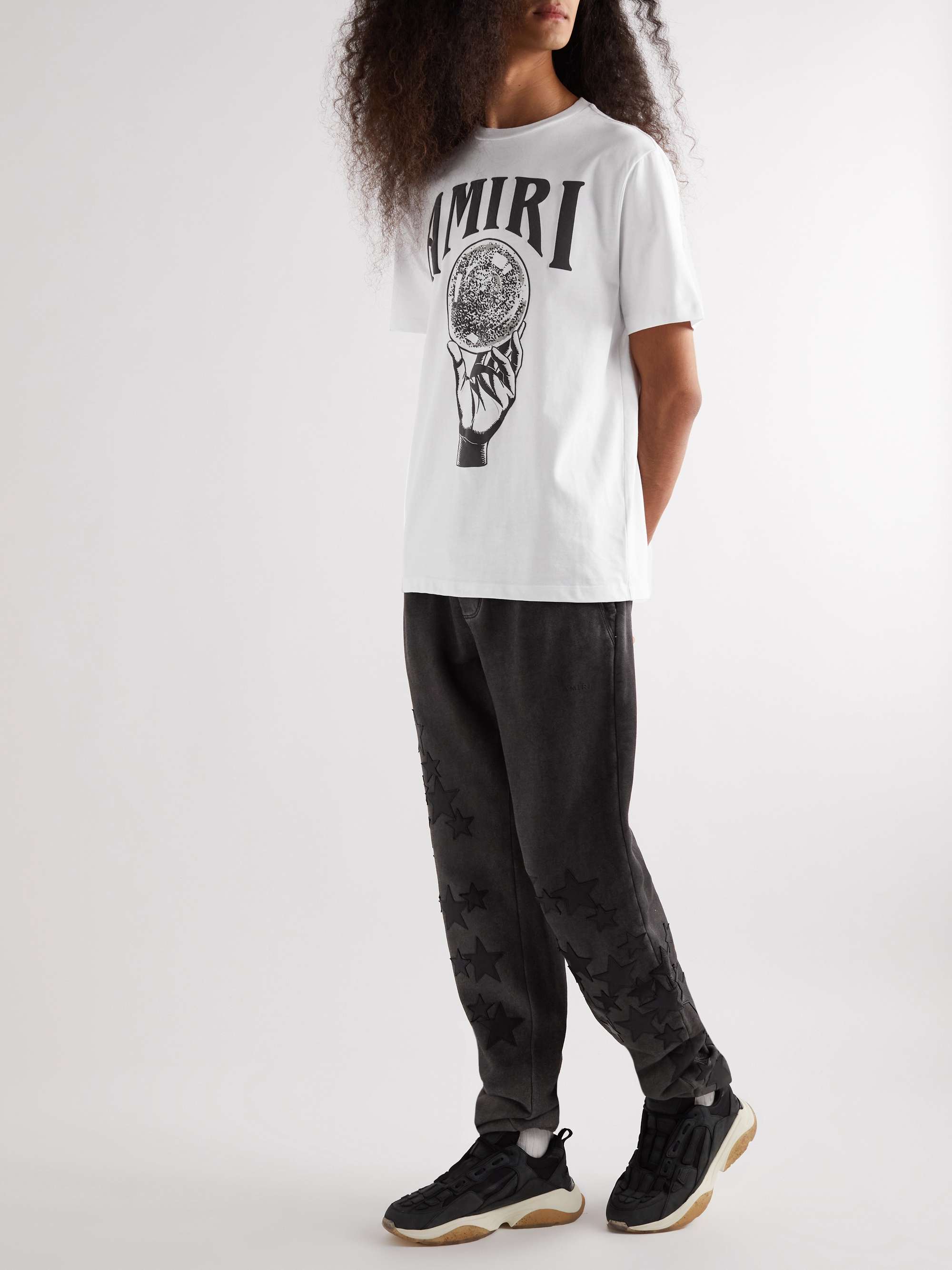 AMIRI Printed Cotton-Jersey T-Shirt