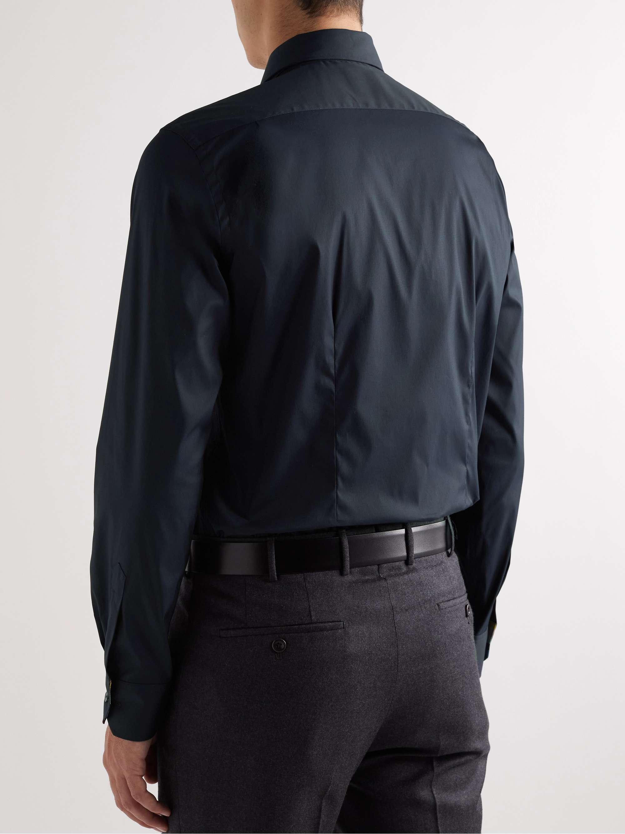 PAUL SMITH Slim-Fit Cotton-Poplin Shirt