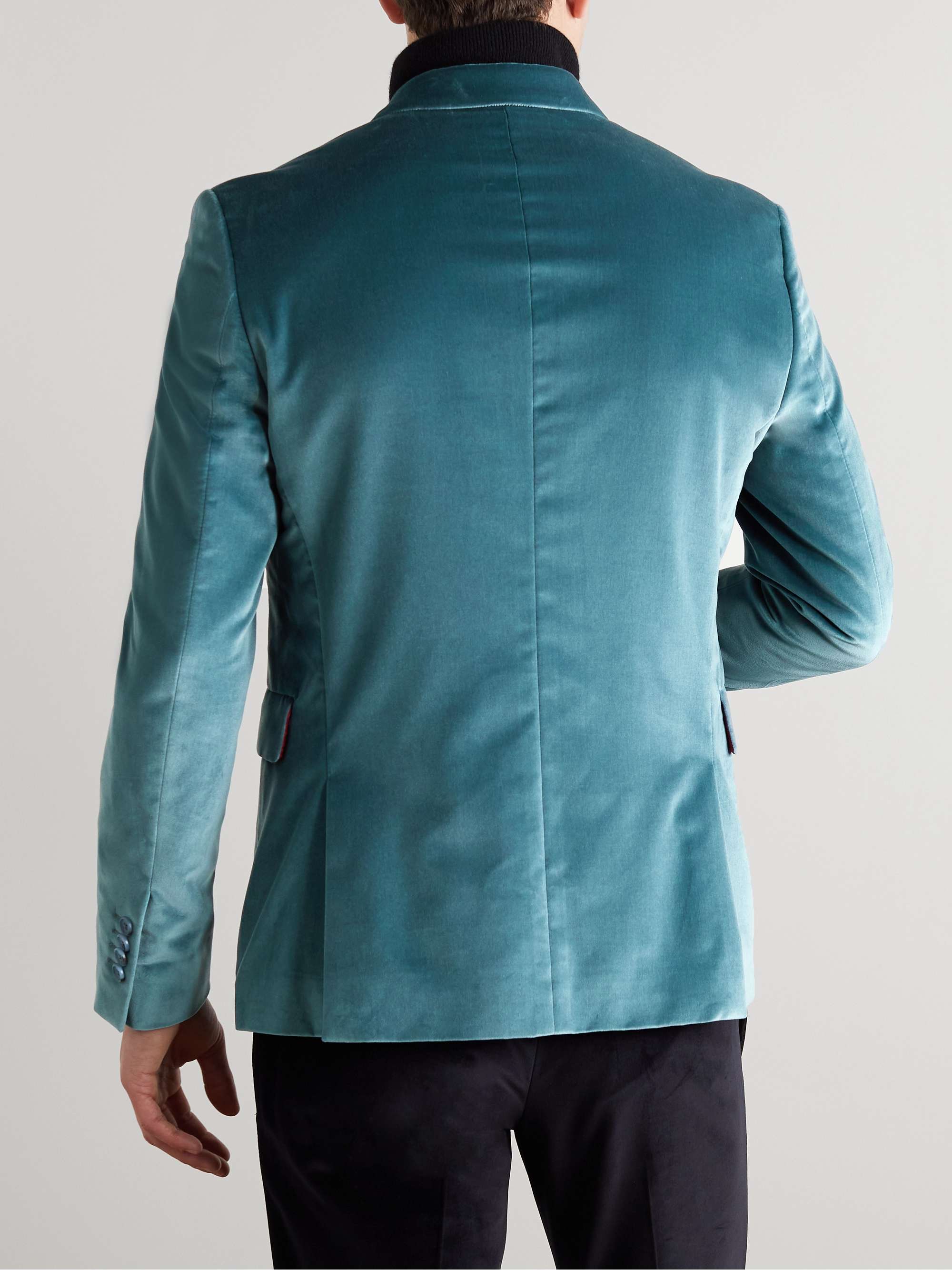 PAUL SMITH Slim-Fit Cotton-Velvet Tuxedo Jacket