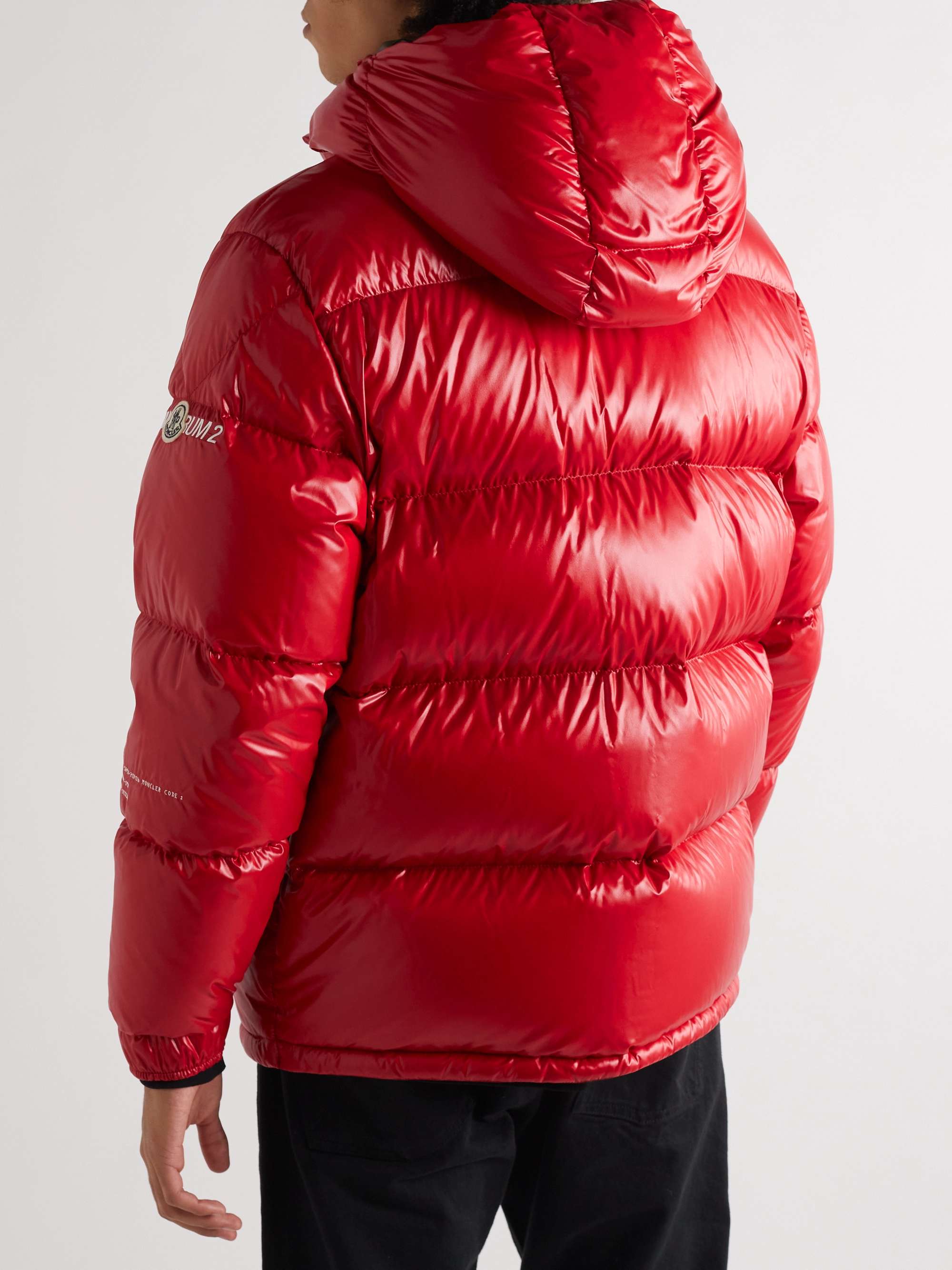 MONCLER GENIUS 7 Moncler FRGMT Hiroshi Fujiwara Rickey Shell Hooded Down Jacket