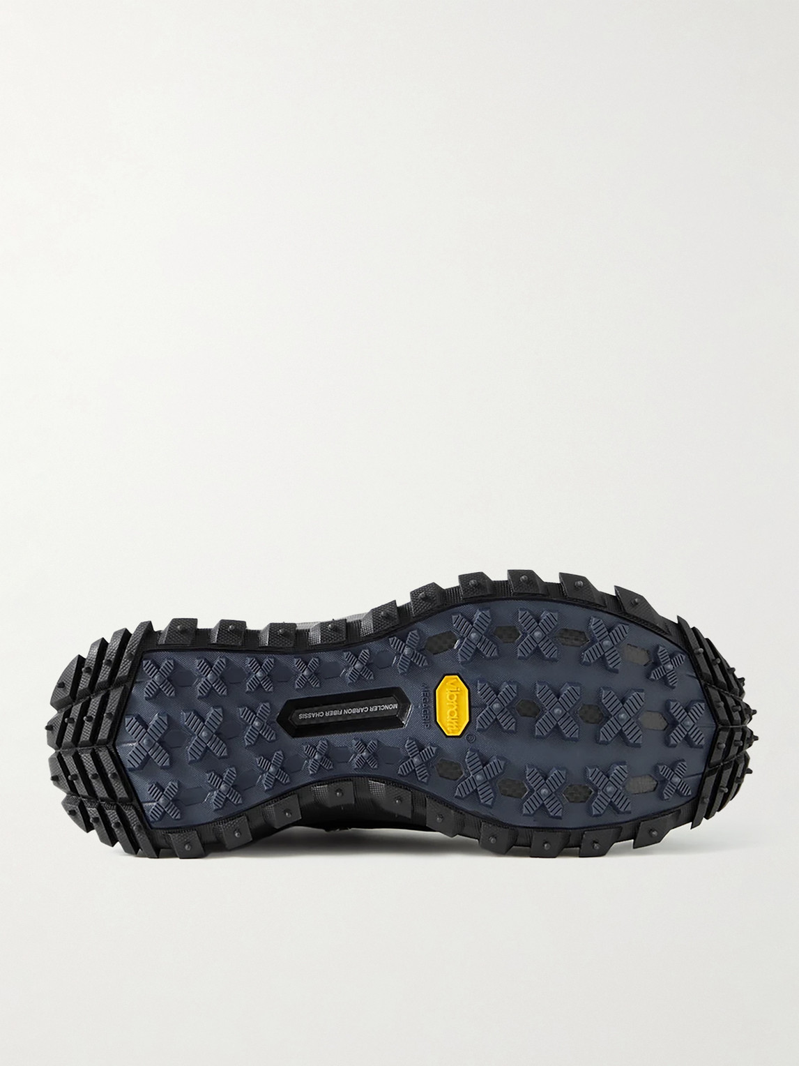 Shop Moncler Genius Fragment Trailgrip Gore-tex™ Leather-trimmed Nubuck Hiking Sneakers In Black