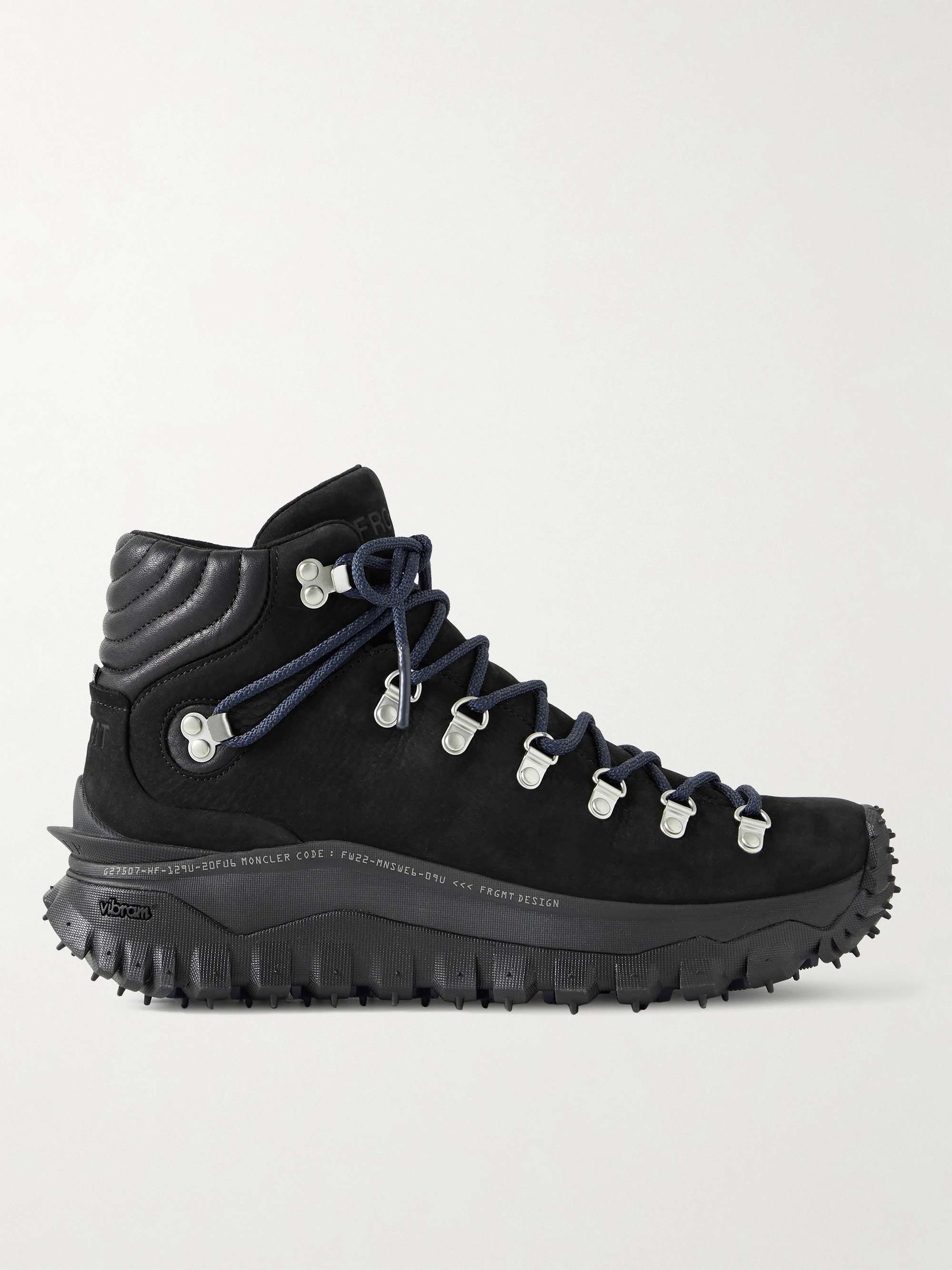 + Fragment Trailgrip GORE-TEX™ Leather-Trimmed Nubuck Hiking Sneakers