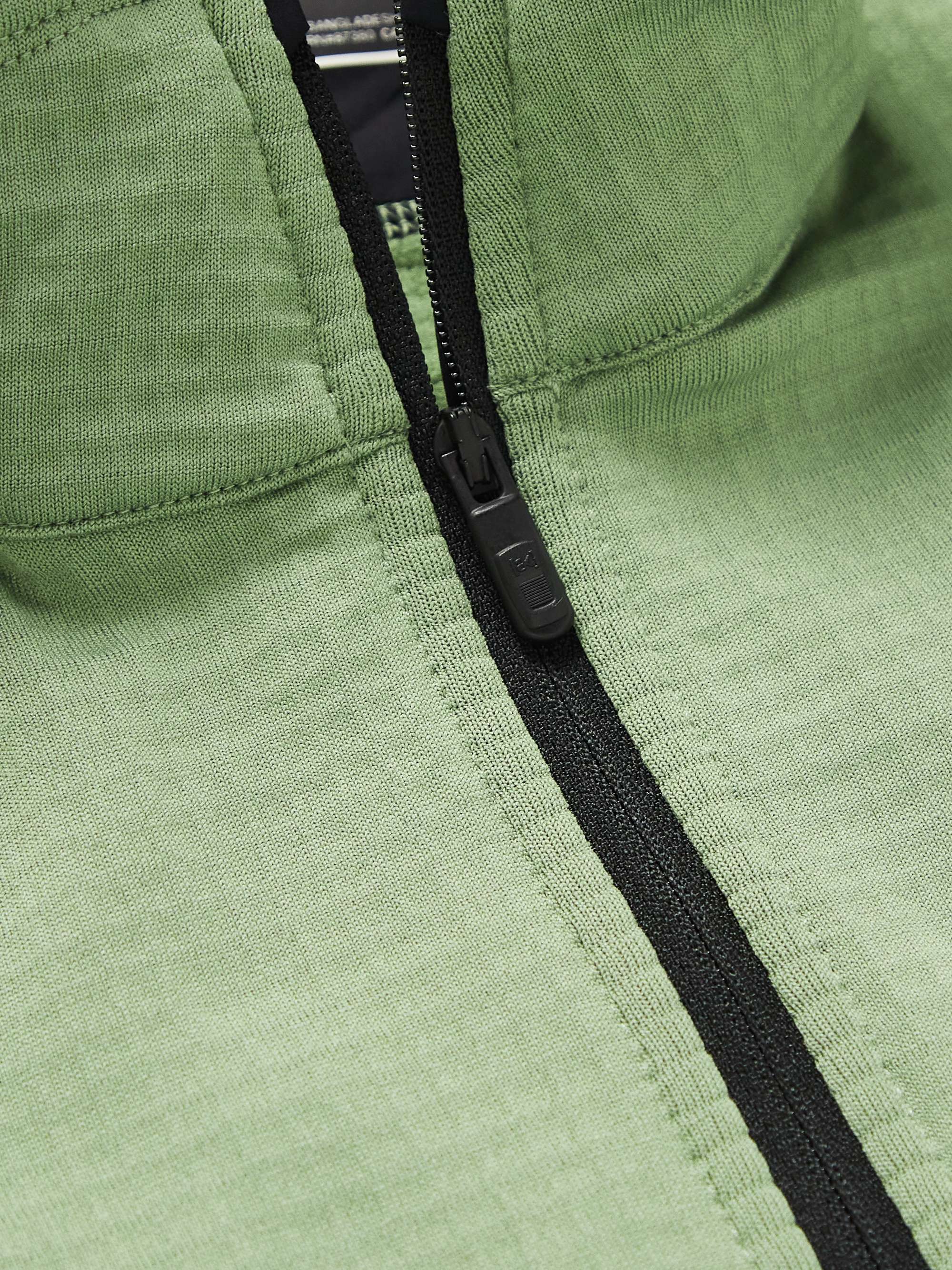 BURTON [ak] Helium Slim-Fit Polartec Power Grid Fleece Hooded Half-Zip Ski Mid-Layer