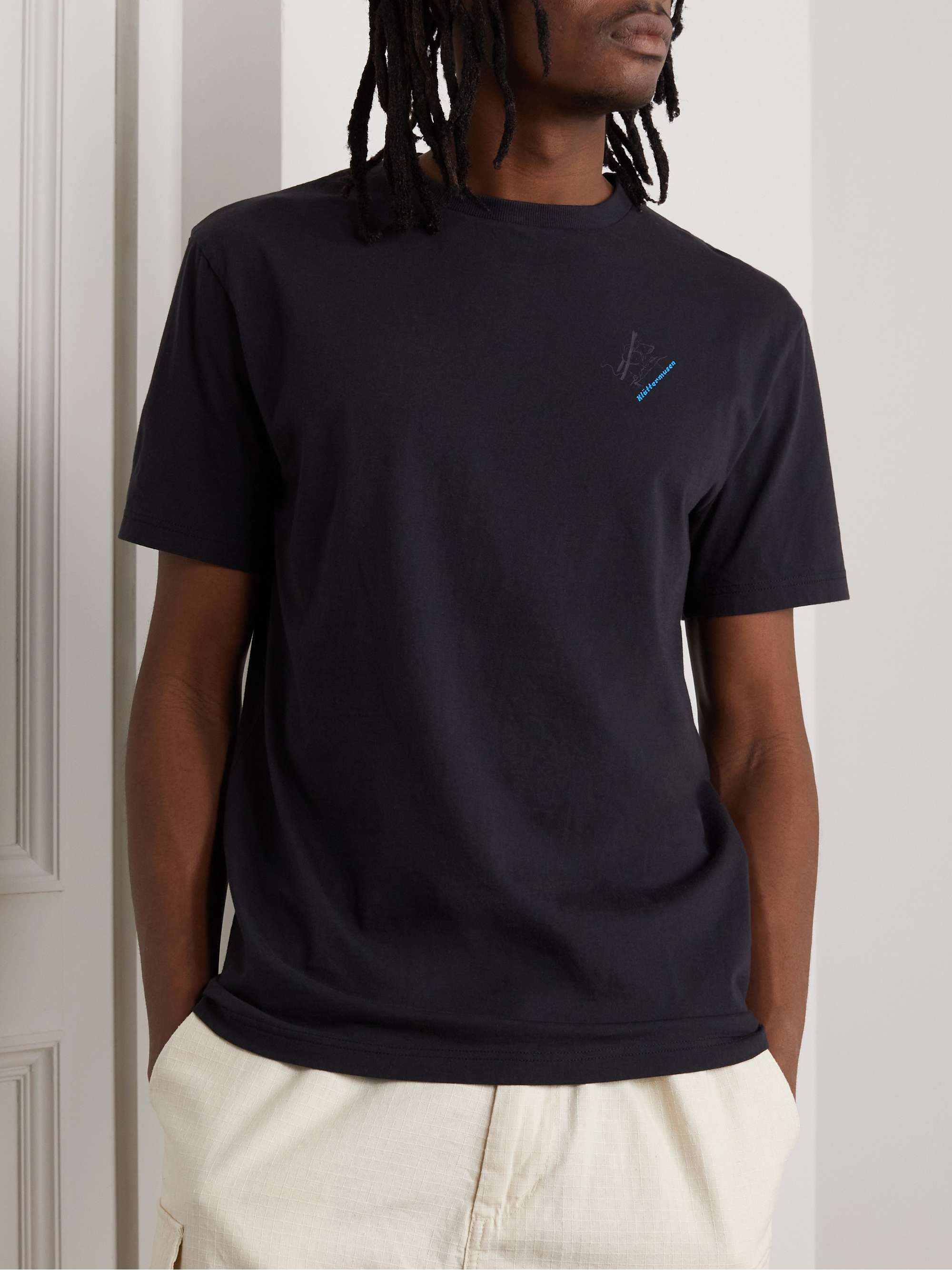 KLÄTTERMUSEN Runa Endeavour Logo-Print Cotton-Jersey T-Shirt for Men ...
