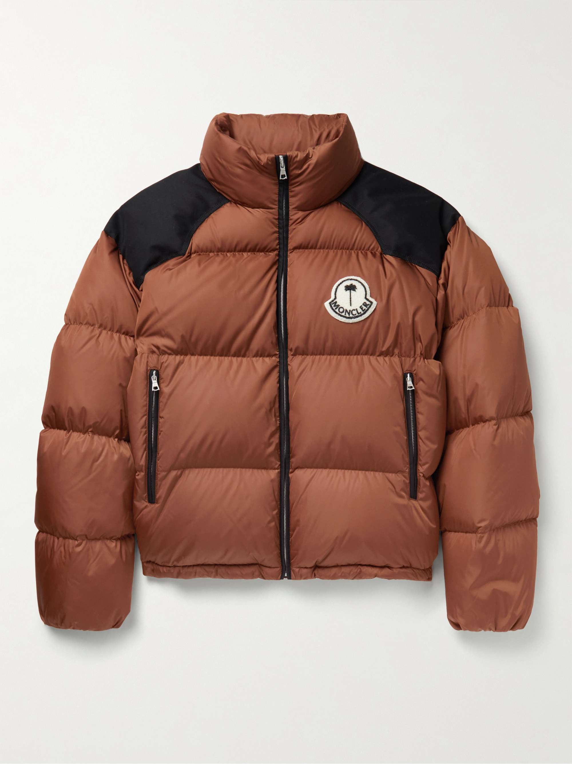 + Palm Angels Nevin Quilted Padded Shell Down Jacket + Palm Angels Nevin Quilted Padded Shell Down Jacket