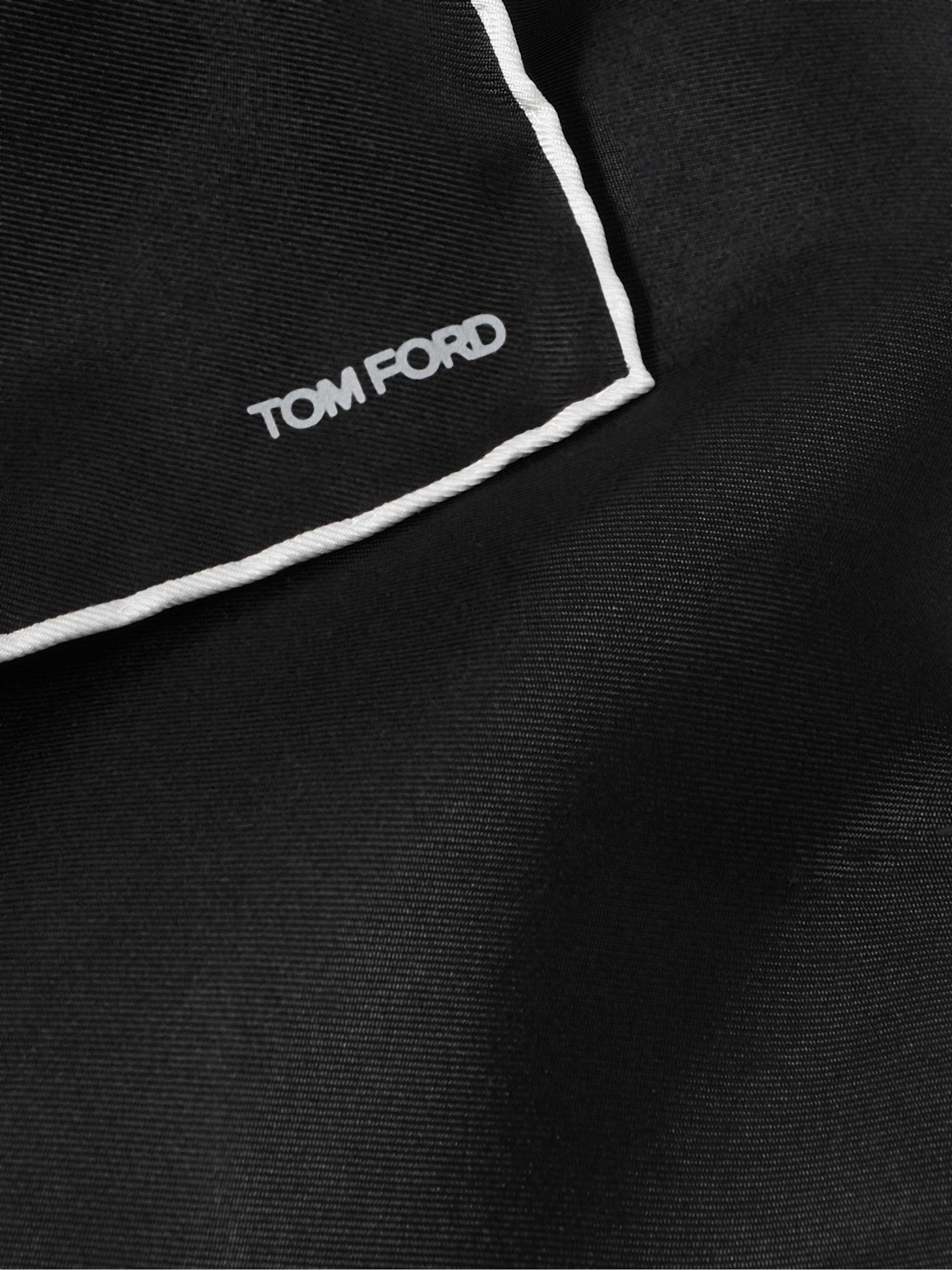 TOM FORD Fazzoletto da taschino in twill di seta