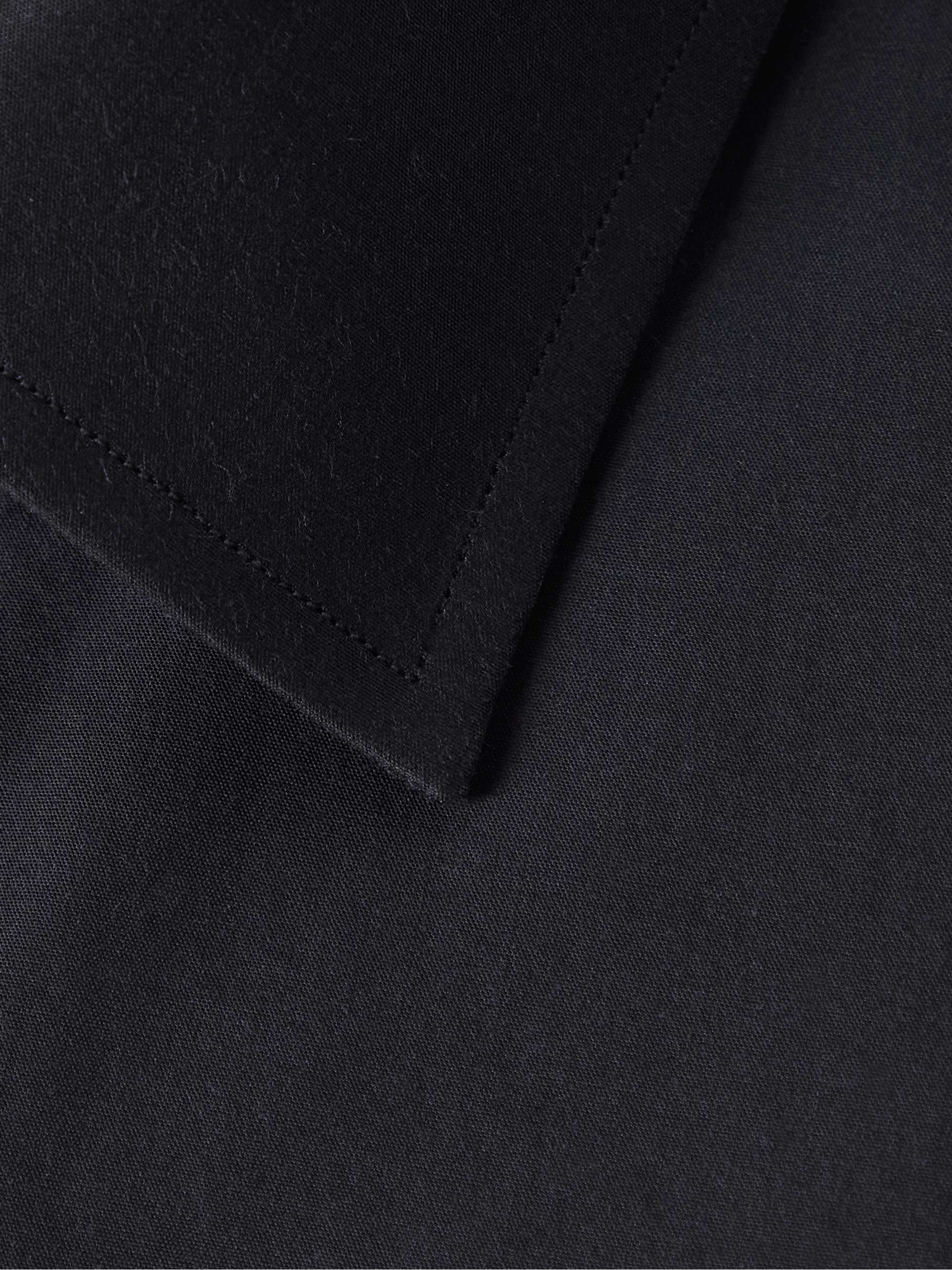 TOM FORD Cutaway-Collar Cotton-Poplin Shirt
