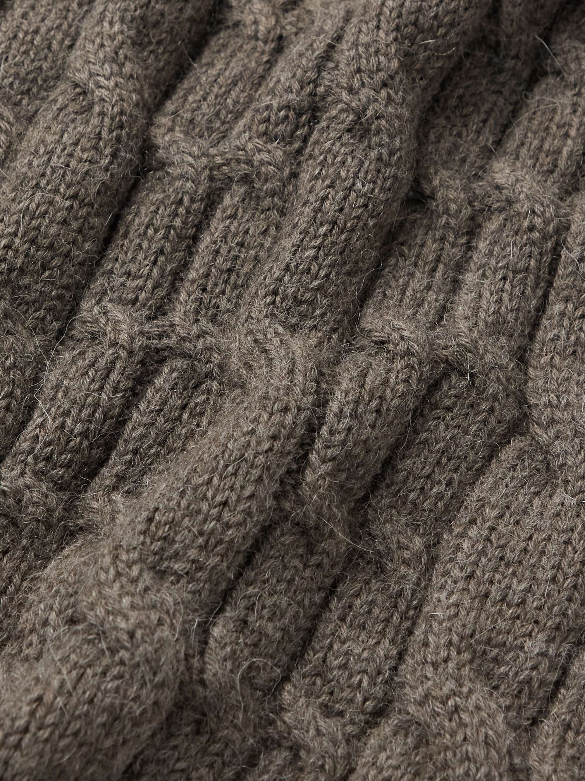 TOM FORD Cable-Knit Alpaca Sweater