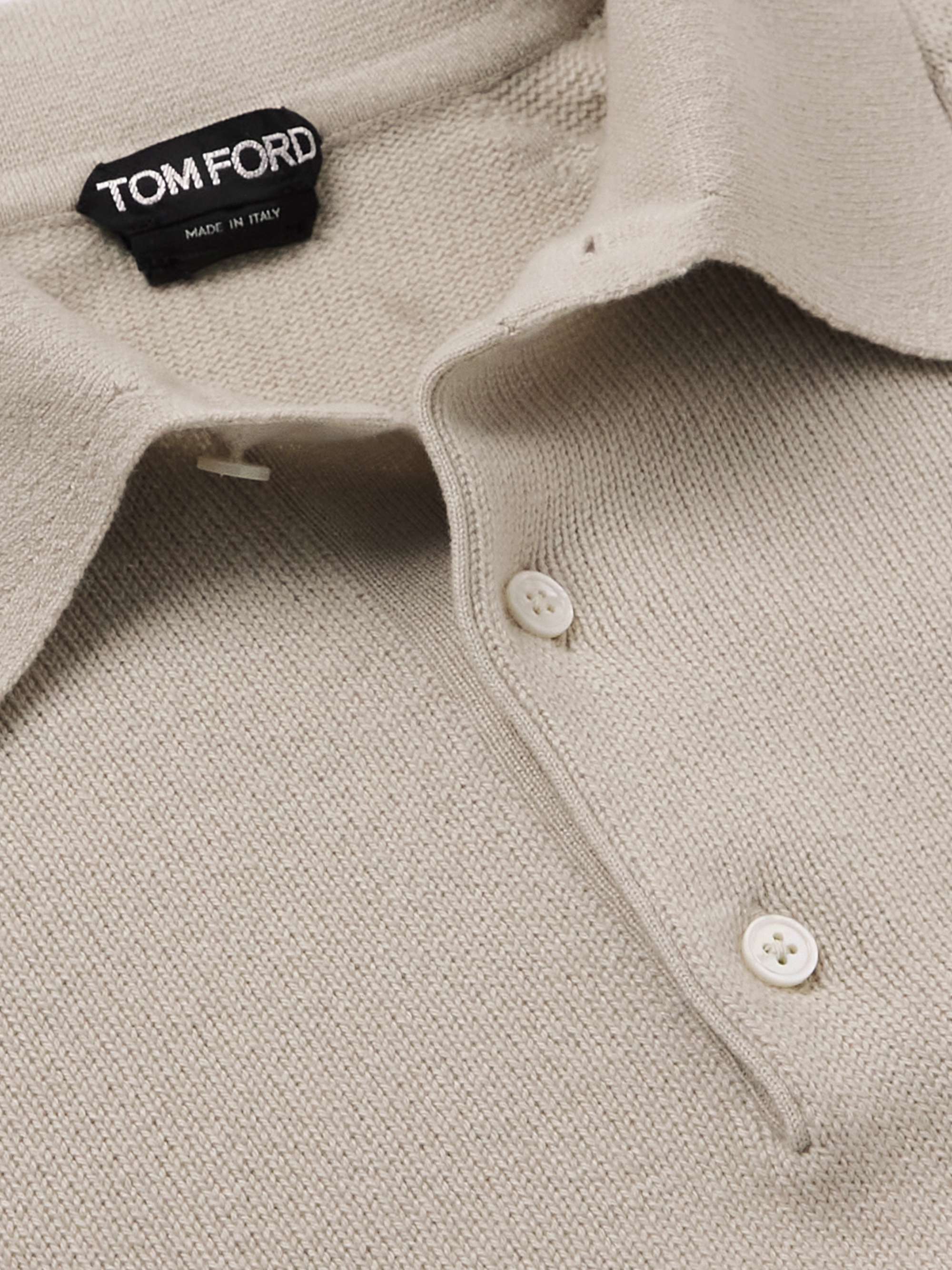 TOM FORD Cashmere Polo Shirt