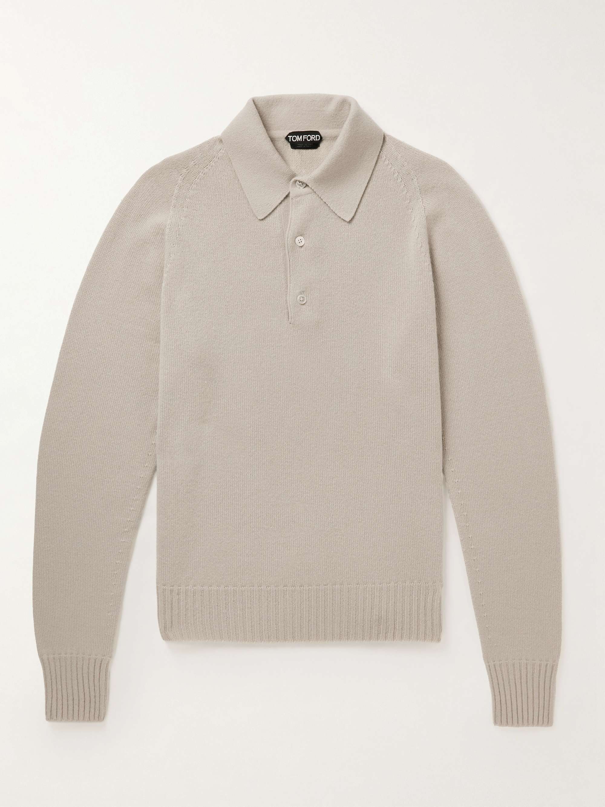 TOM FORD Cashmere Polo Shirt for Men | MR PORTER