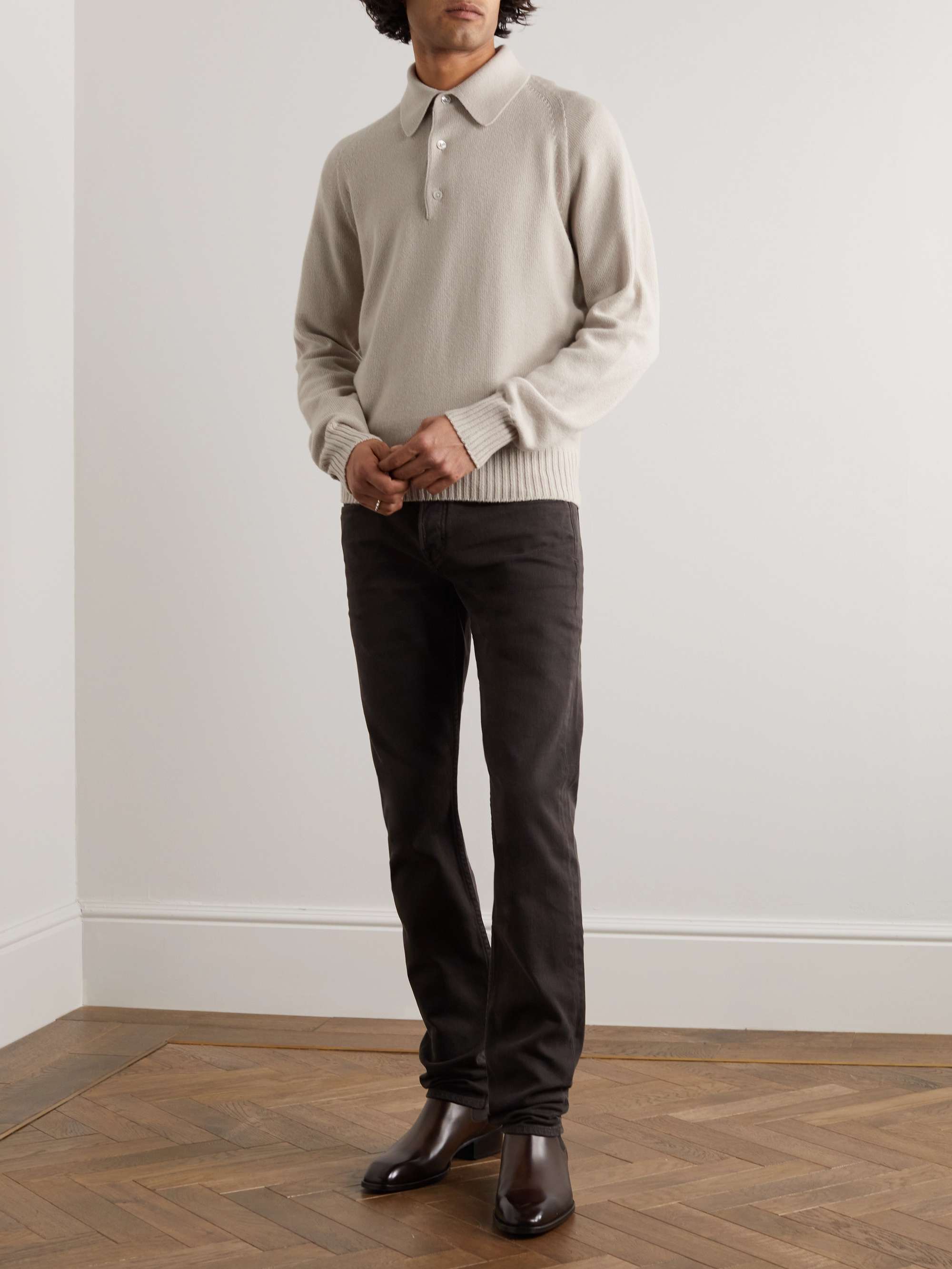 TOM FORD Cashmere Polo Shirt