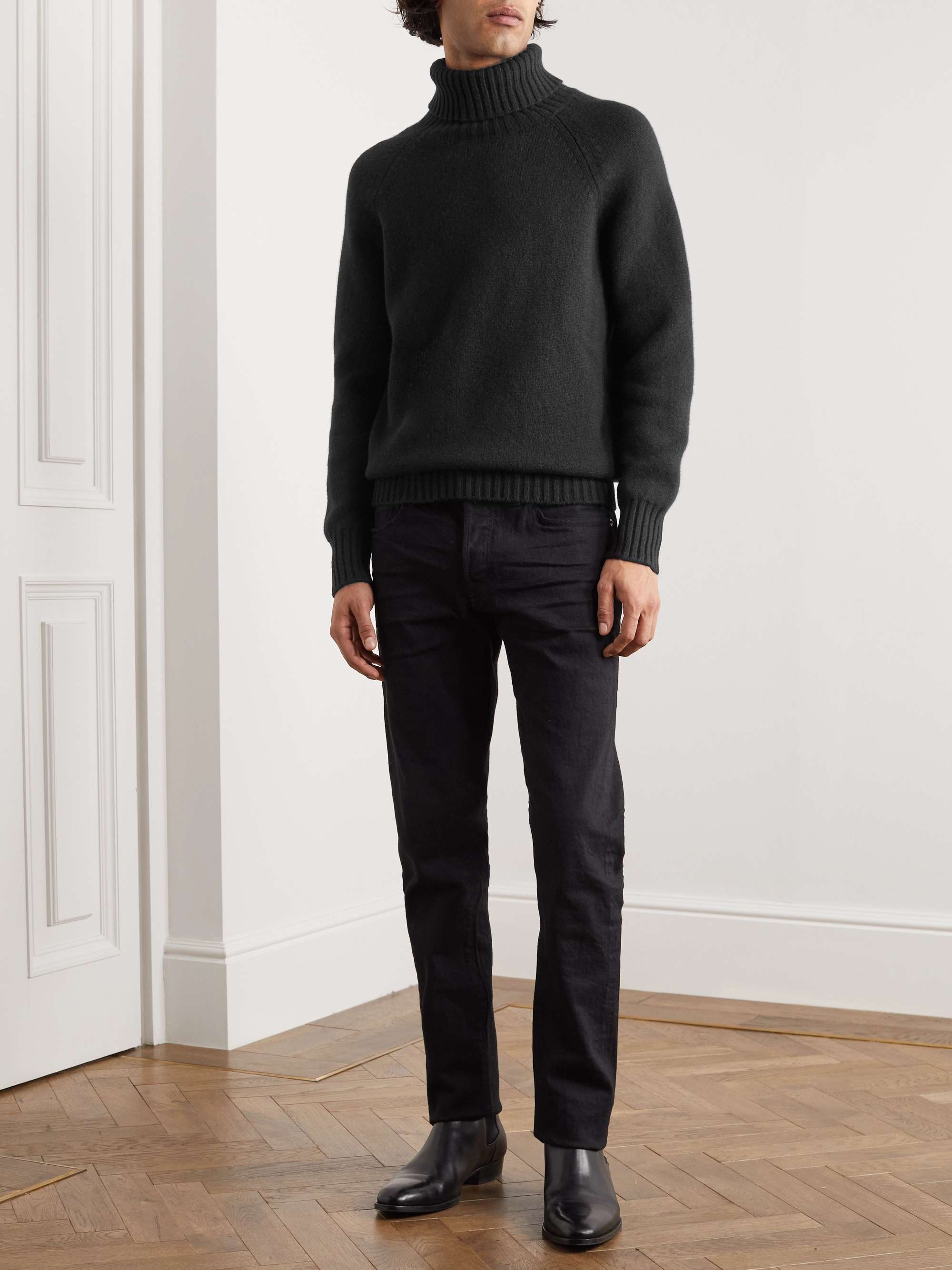 TOM FORD Cashmere-Blend Rollneck Sweater for Men | MR PORTER