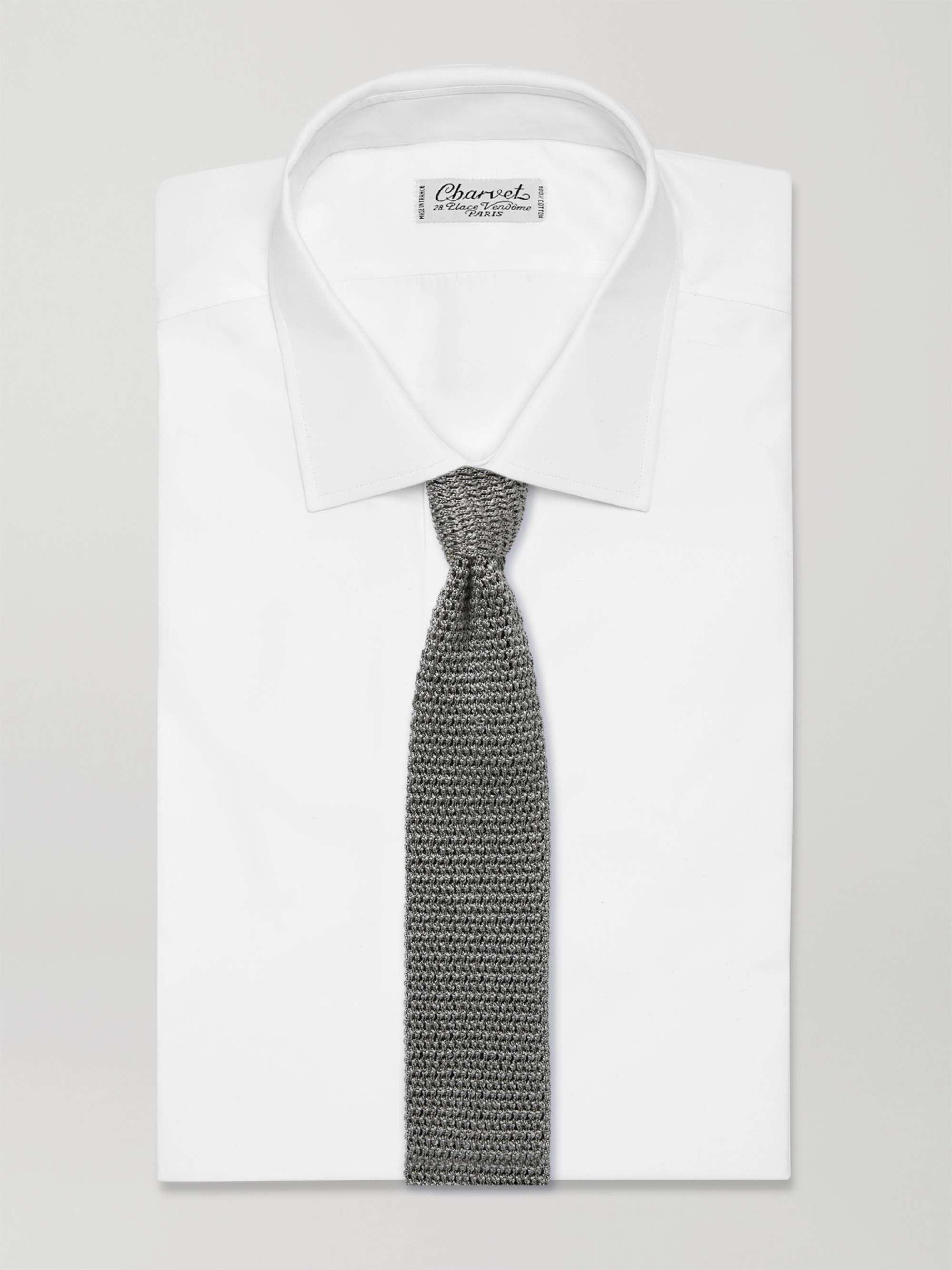 TOM FORD 7.5cm Knitted Silk Tie