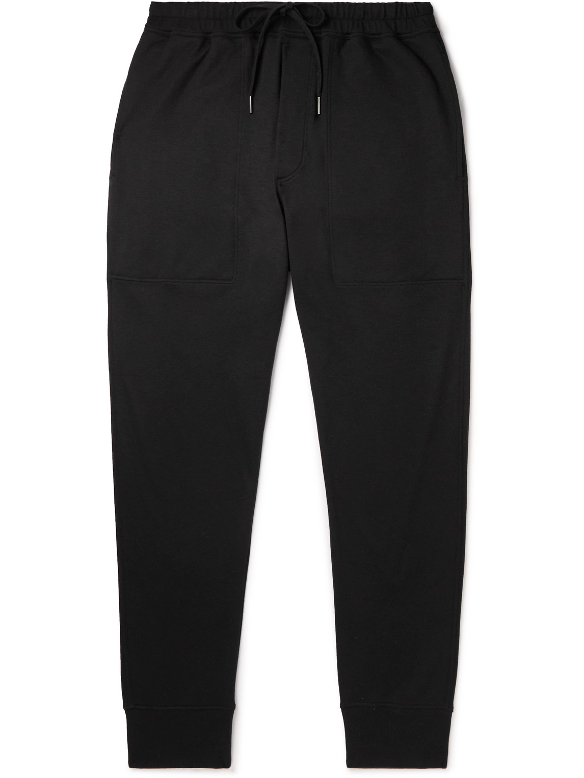 Tom Ford Tapered Cashmere Sweatpants In Black