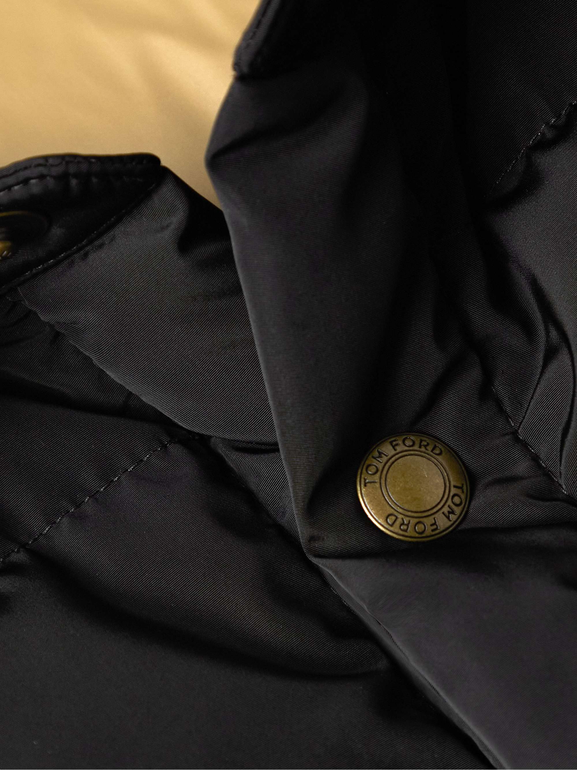 TOM FORD Quilted Shell Down Shirt Jacket