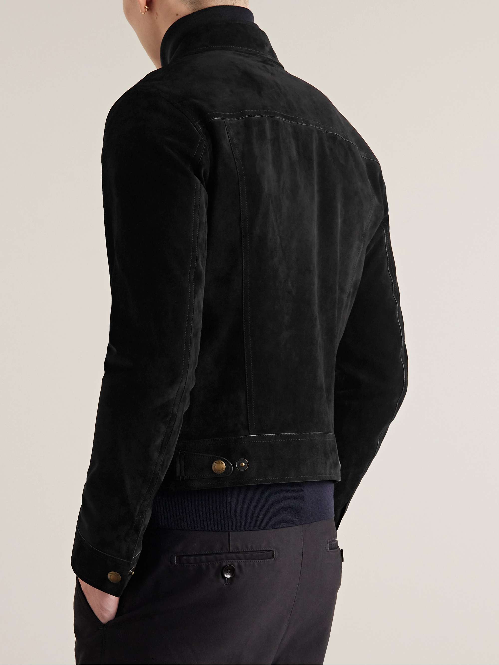TOM FORD Slim-Fit Suede Western Jacket