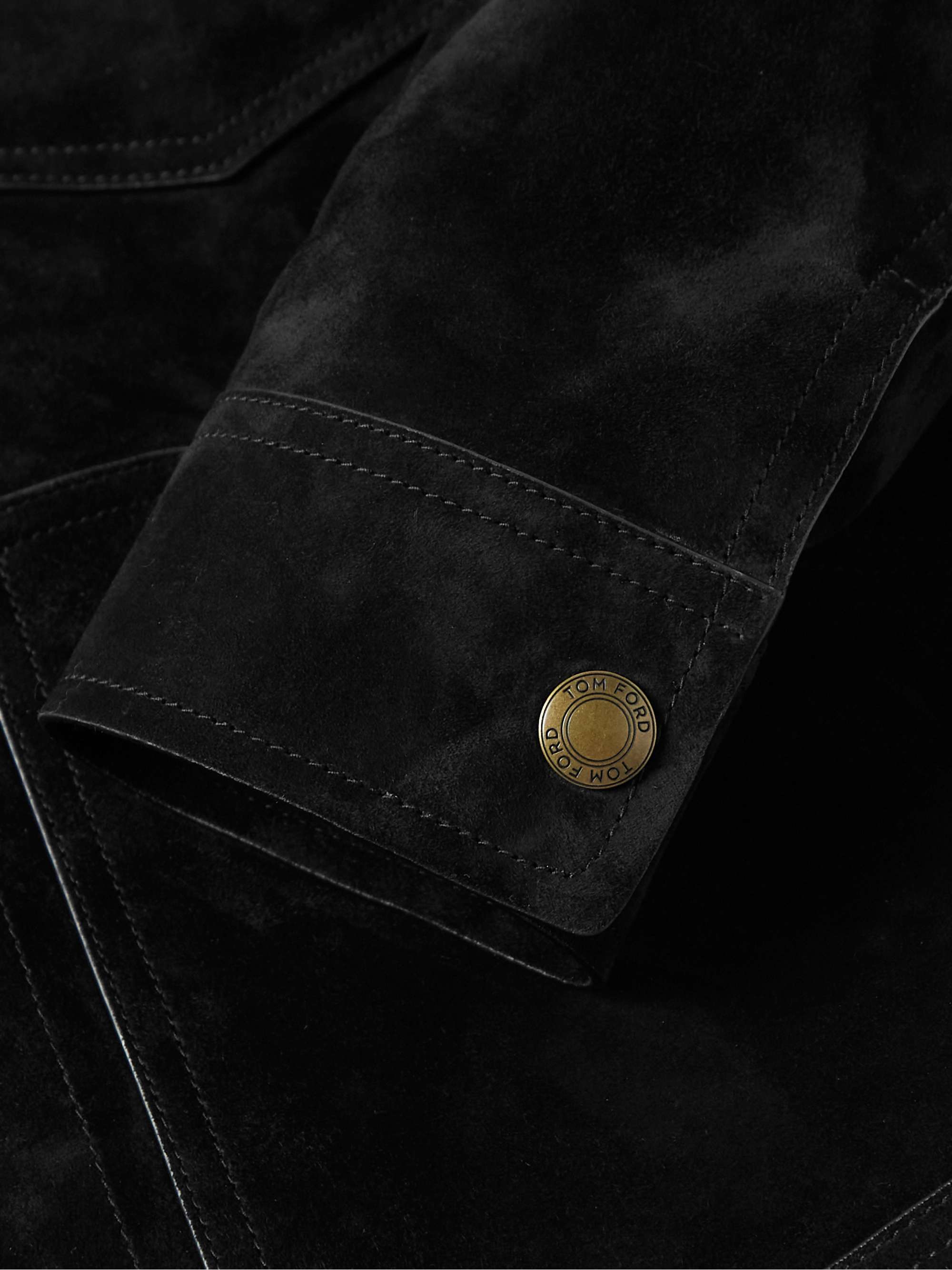 TOM FORD Slim-Fit Suede Western Jacket