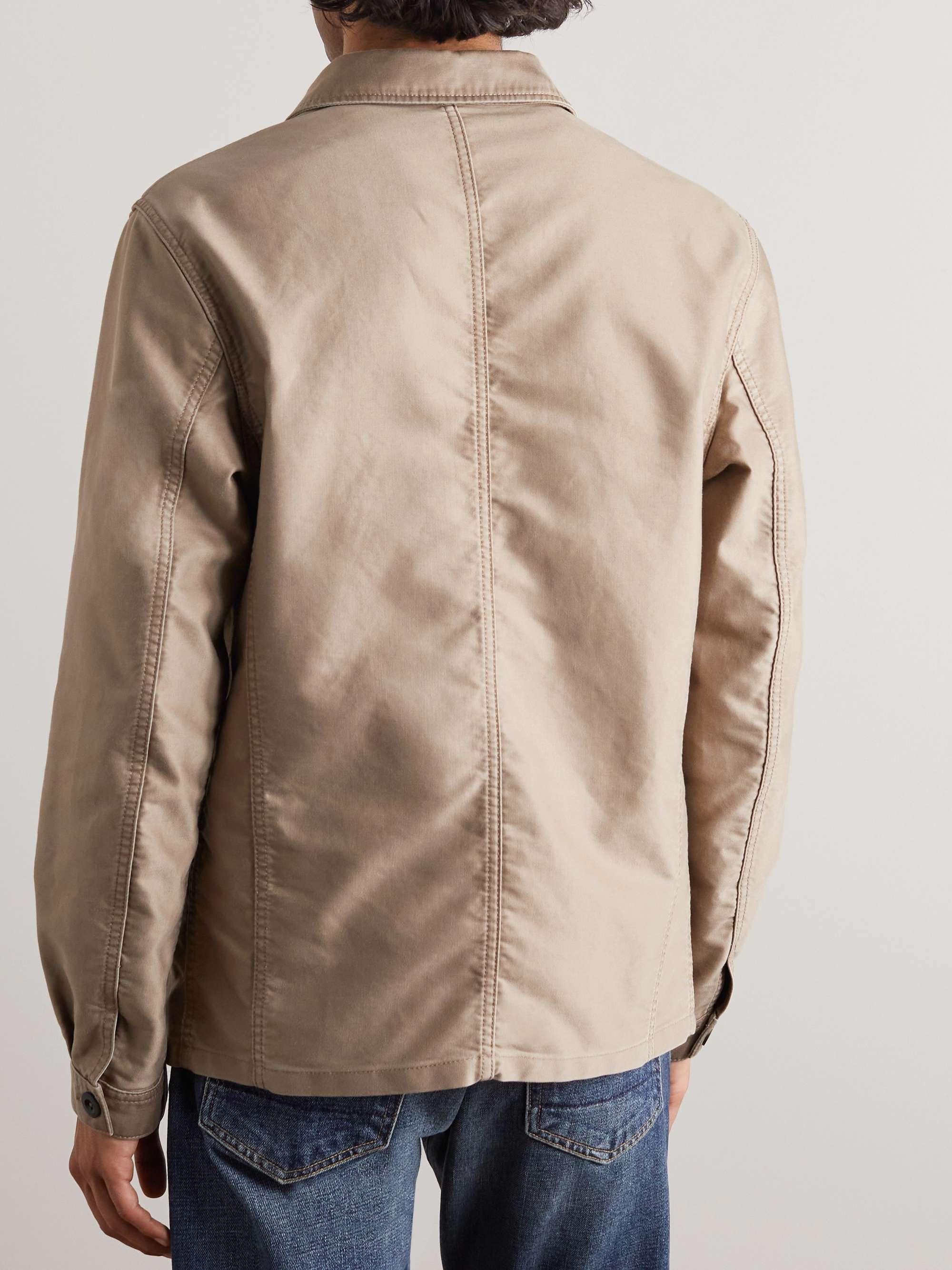 TOM FORD Cotton-Satin Overshirt