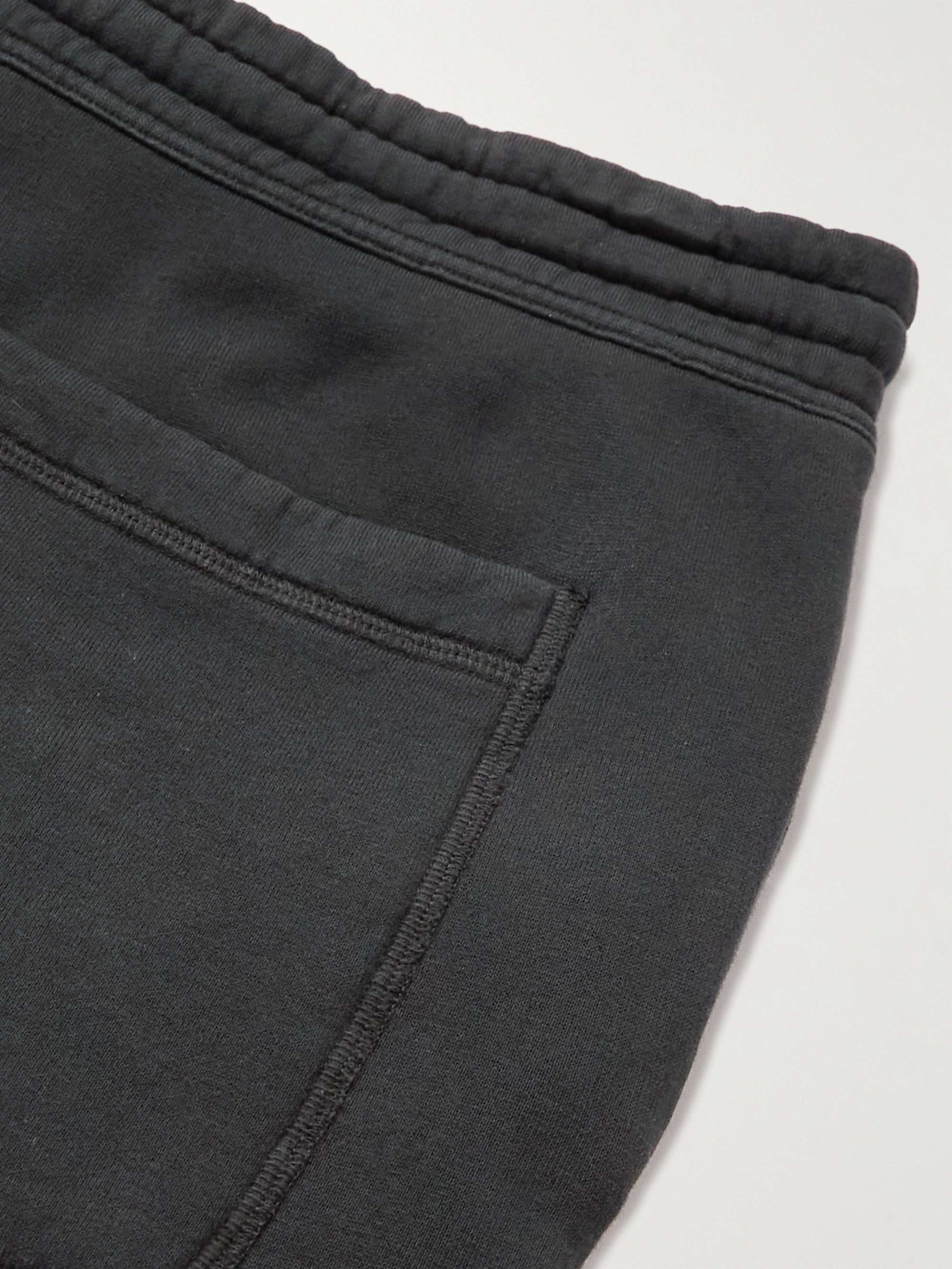 TOM FORD Tapered Garment-Dyed Cotton-Jersey Sweatpants