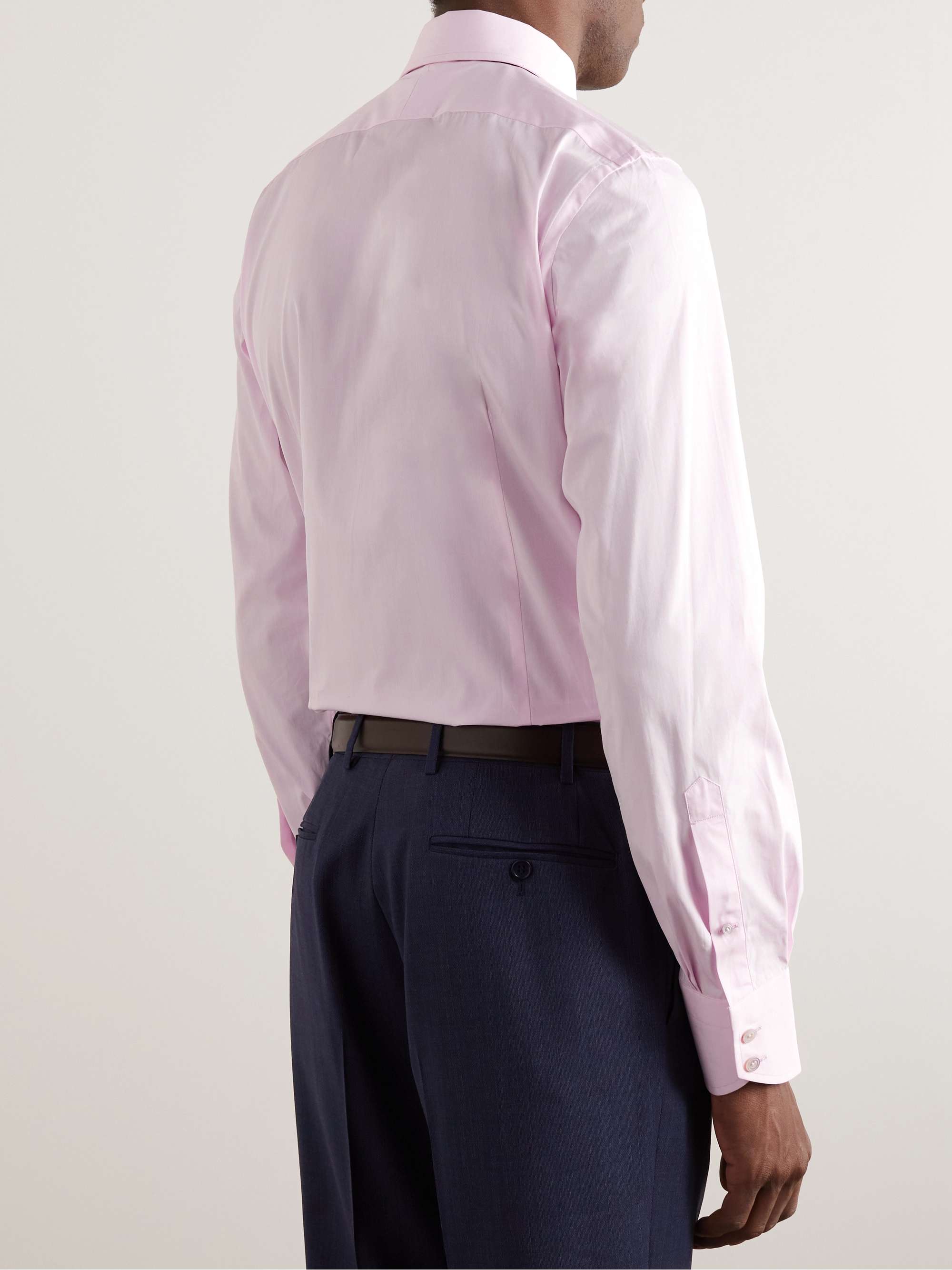 TOM FORD Slim-Fit Cotton-Poplin Shirt