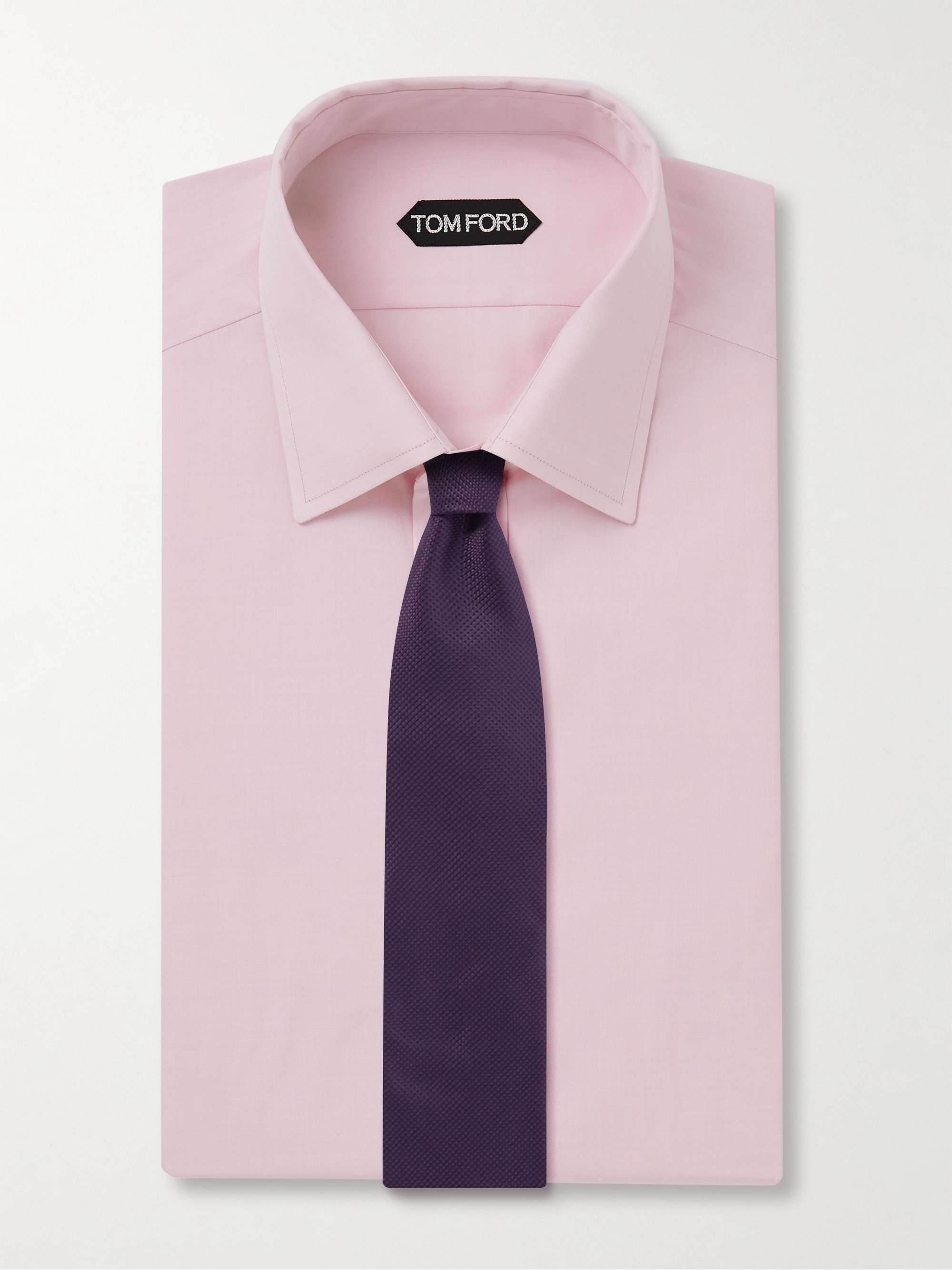 TOM FORD Slim-Fit Cotton-Poplin Shirt
