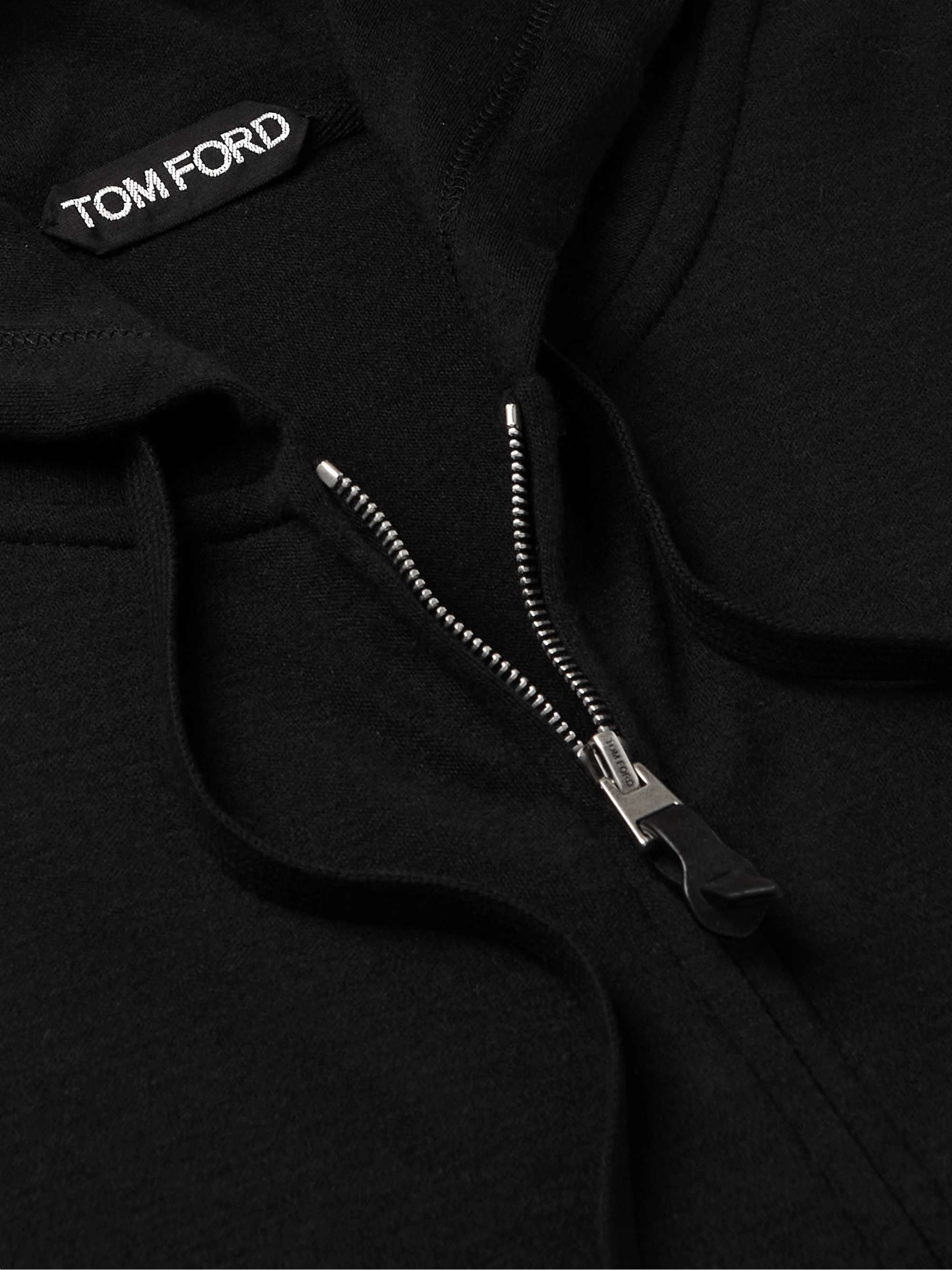 TOM FORD Cashmere Zip-Up Hoodie