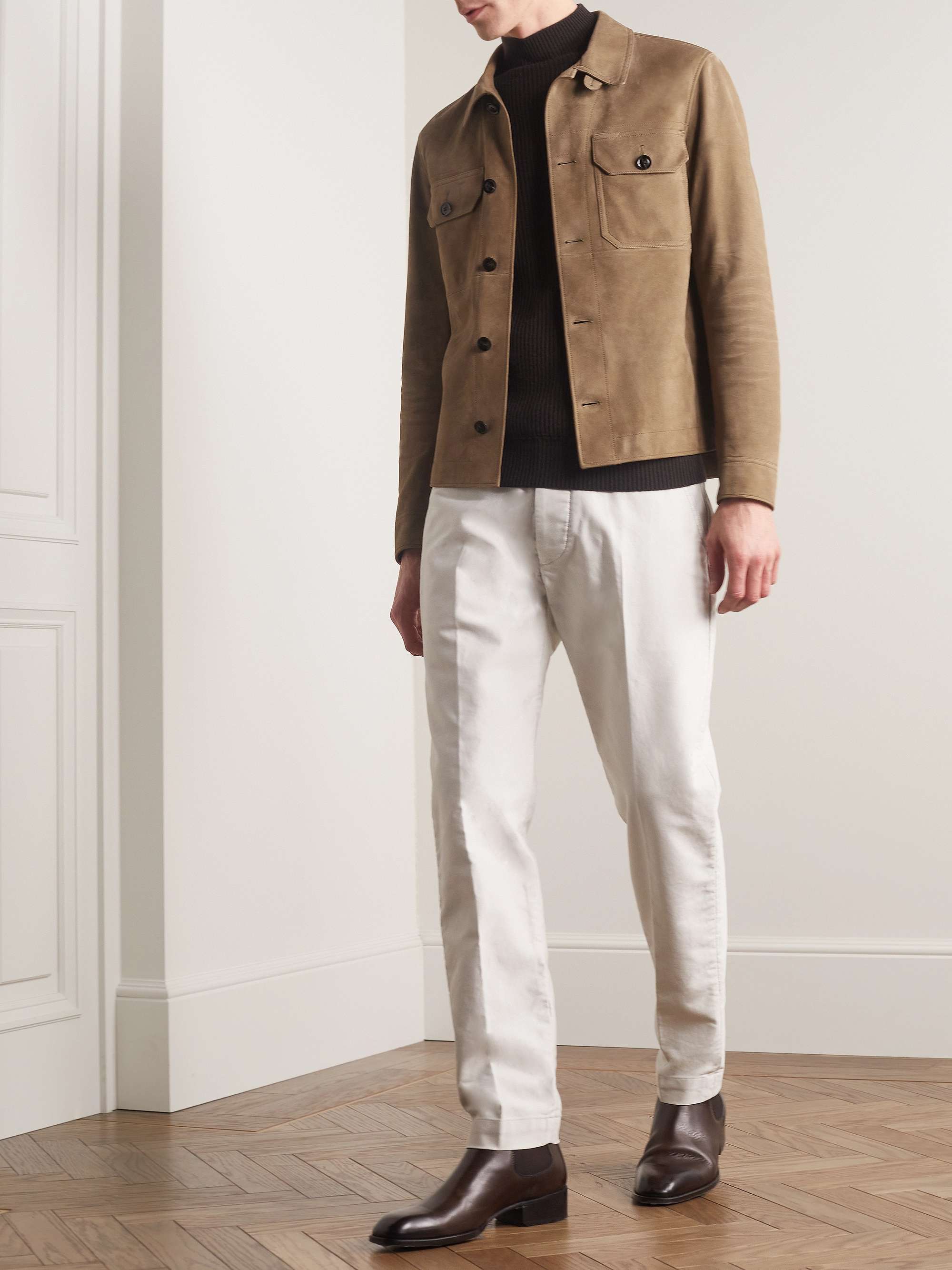 TOM FORD Suede Jacket for Men