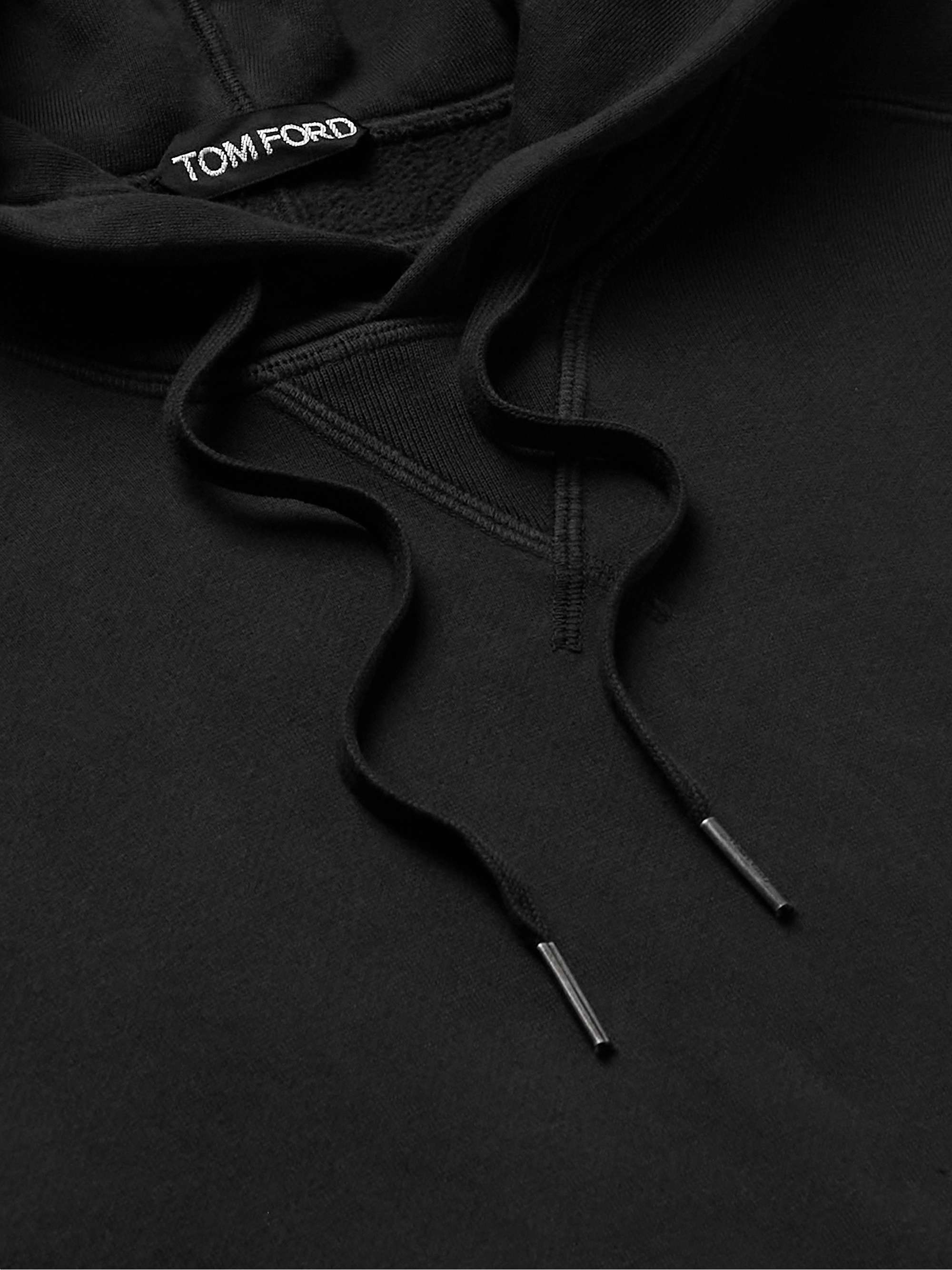 TOM FORD Garment-Dyed Cotton-Jersey Hoodie