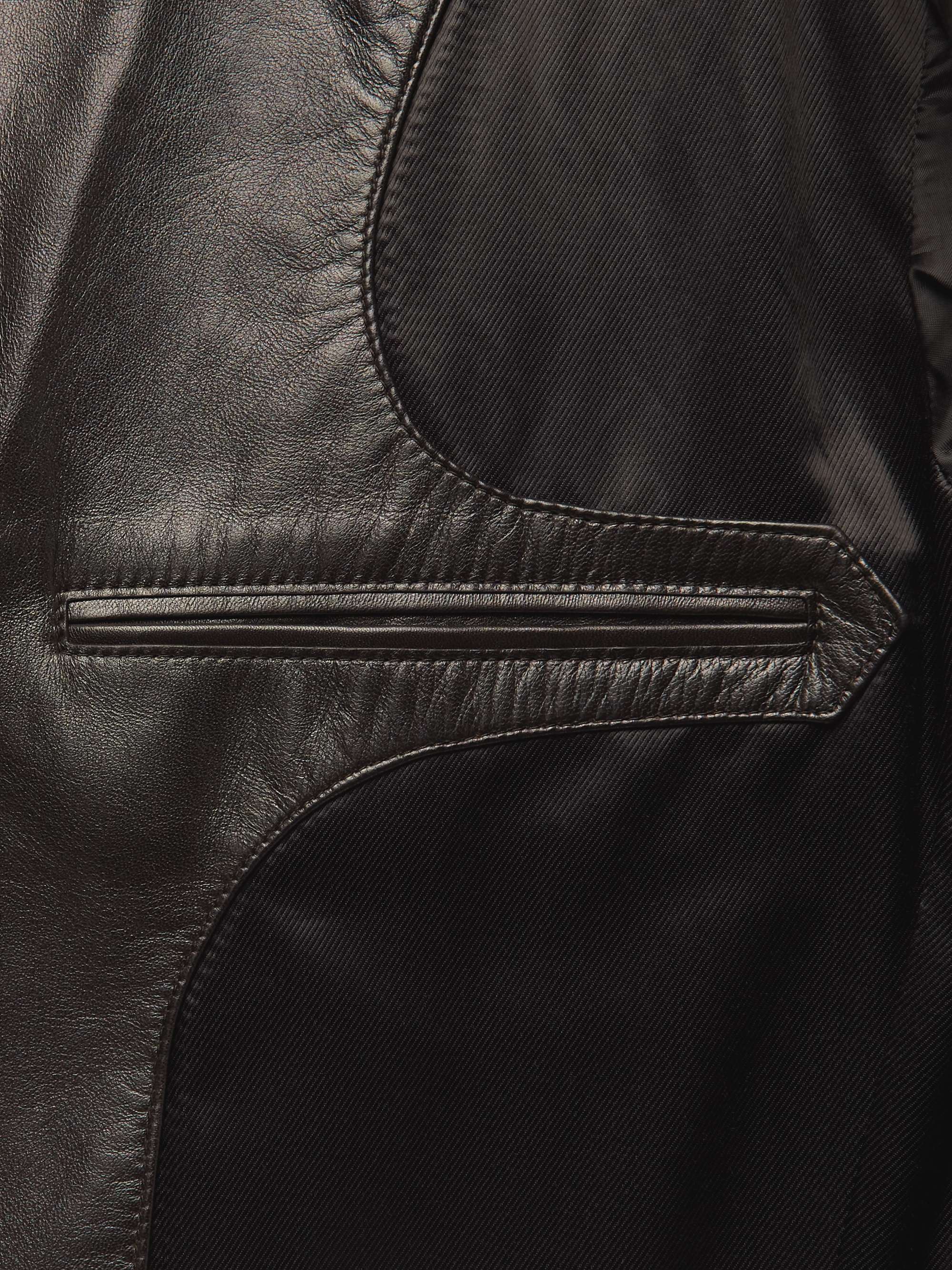 TOM FORD Leather Blazer
