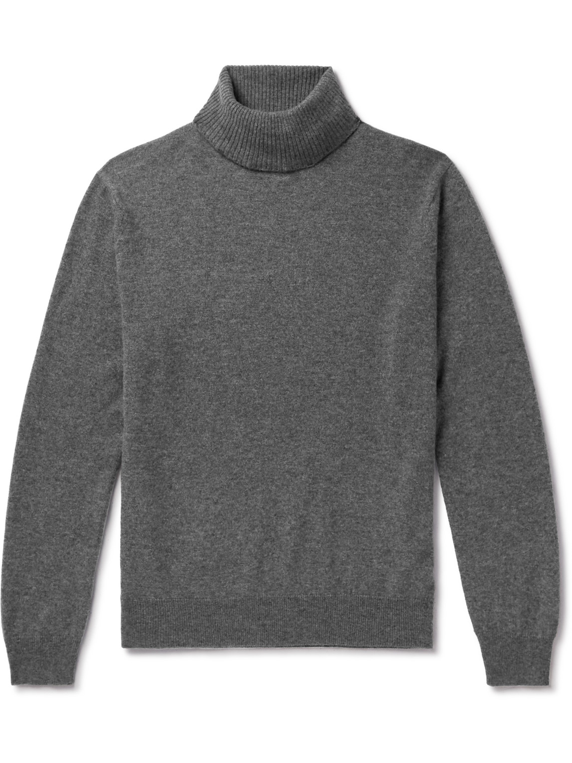 Tom Ford Cashmere Rollneck Sweater In Gray
