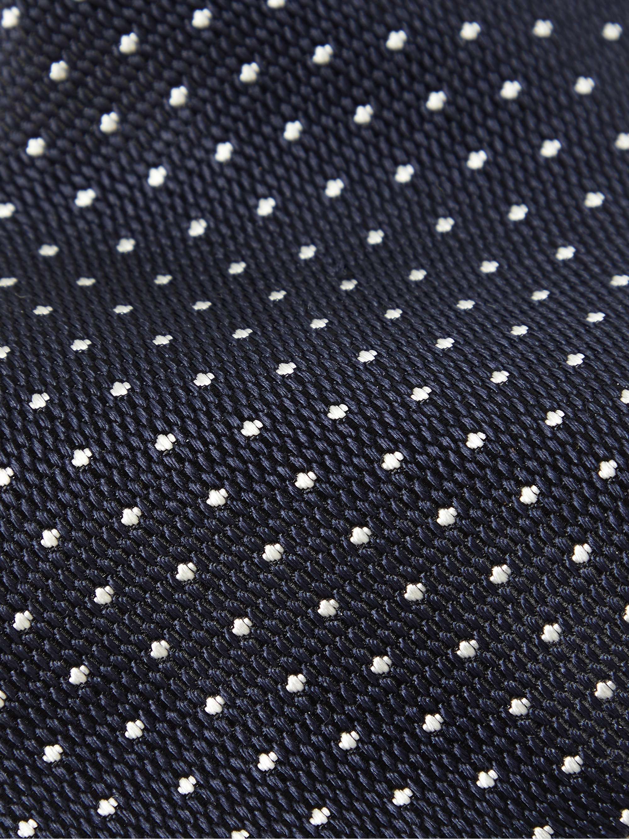 TOM FORD 8cm Polka-Dot Silk-Jacquard Tie