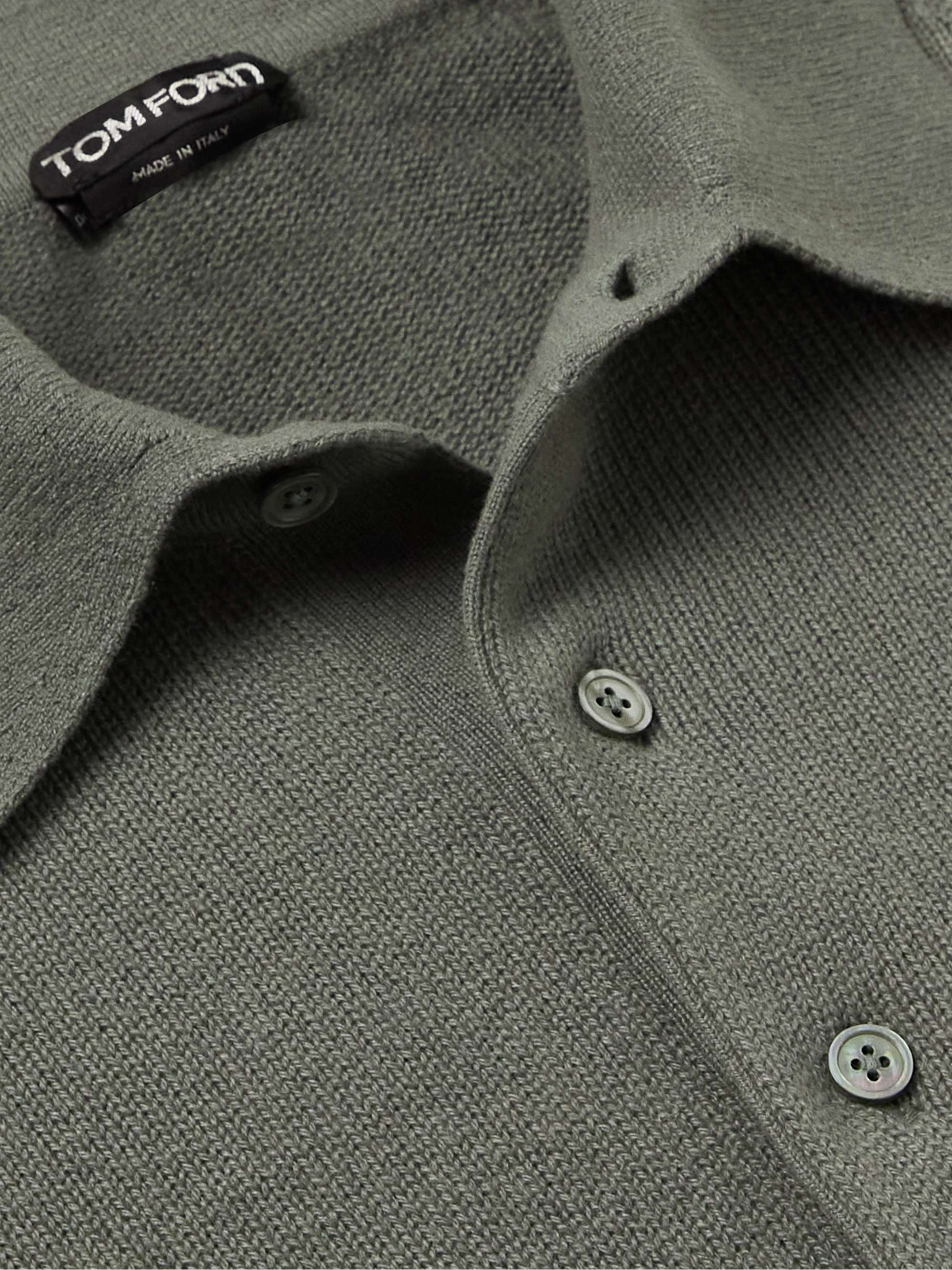 TOM FORD Cashmere Polo Shirt