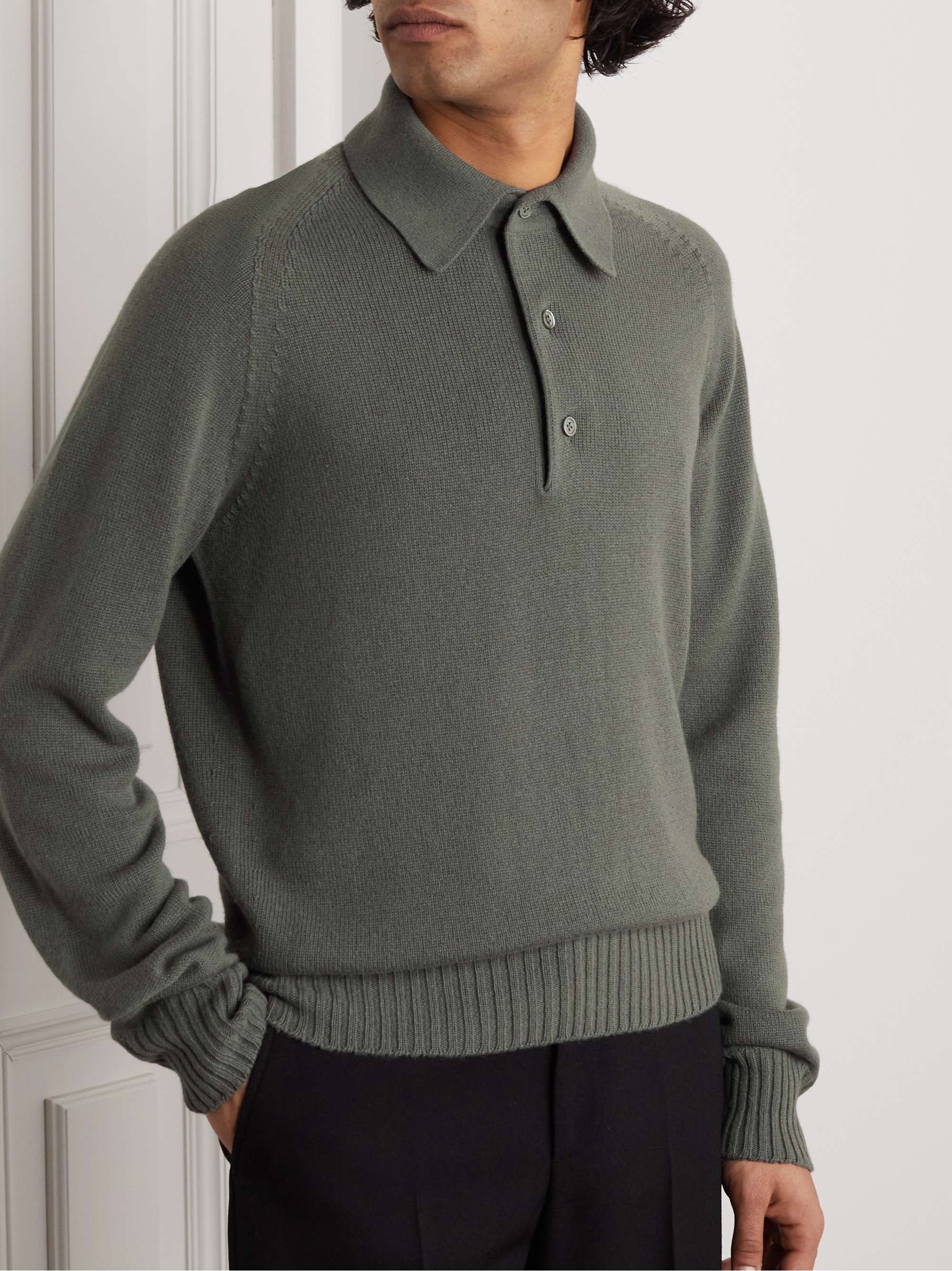 TOM FORD Cashmere Polo Shirt