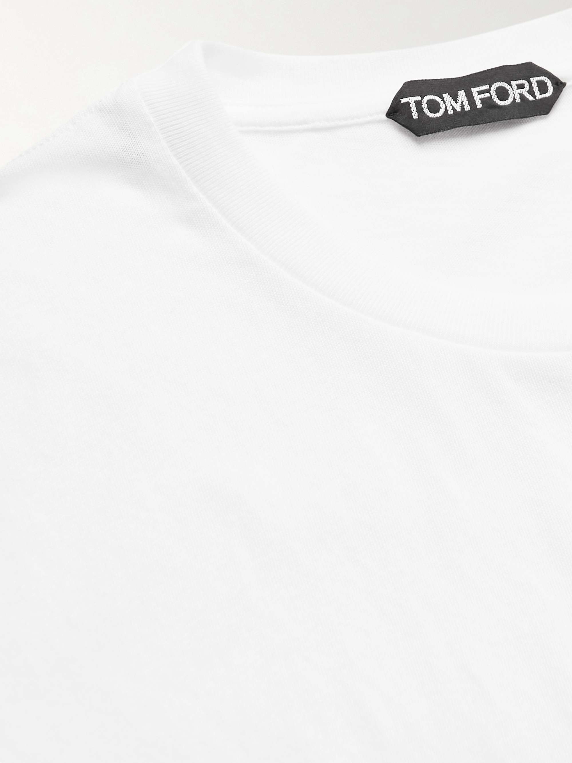 TOM FORD Slim-Fit Cotton-Blend Jersey T-Shirt