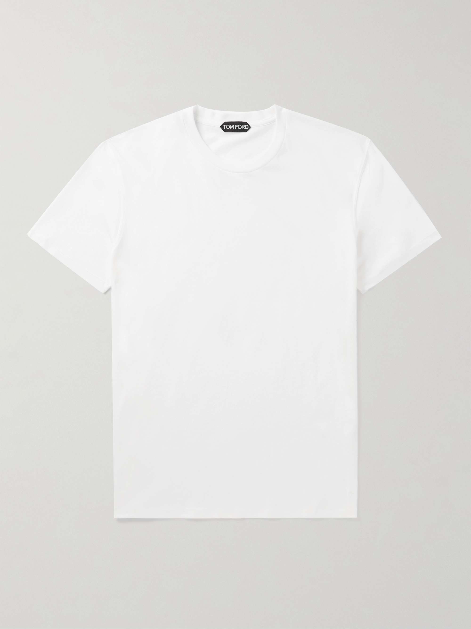 TOM FORD Slim-Fit Cotton-Blend Jersey T-Shirt for Men | MR PORTER